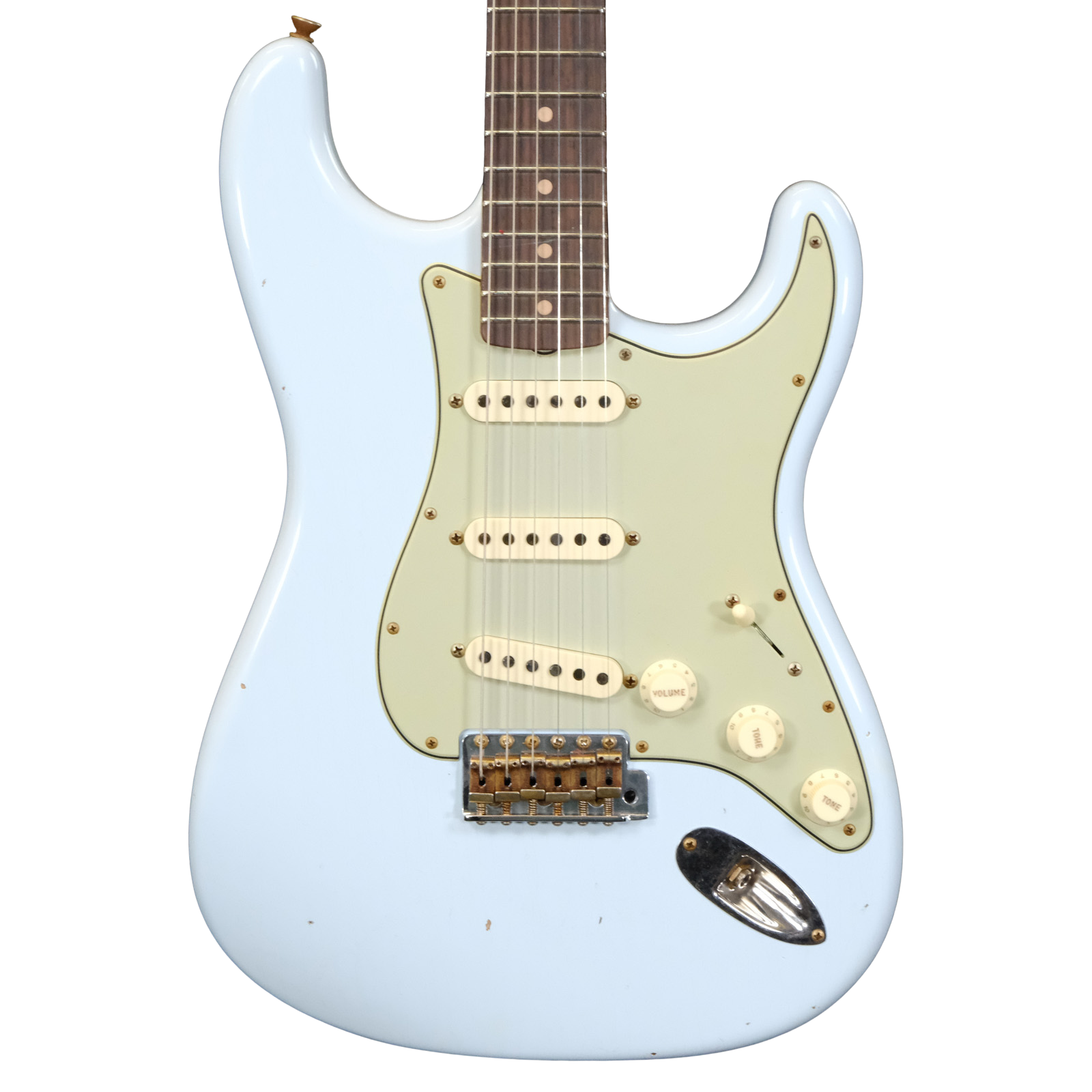 Fender Custom Shop Limited Edition 1964 L-Series Stratocaster Journeyman Relic - Faded Sonic Blue
