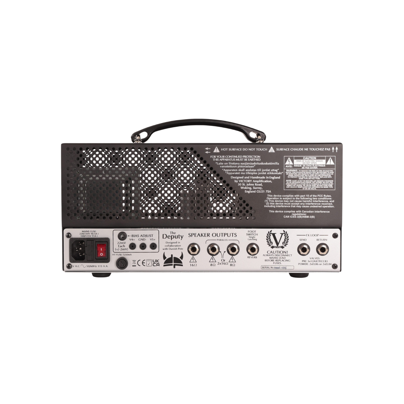 Victory Amps The Deputy Lunchbox Head