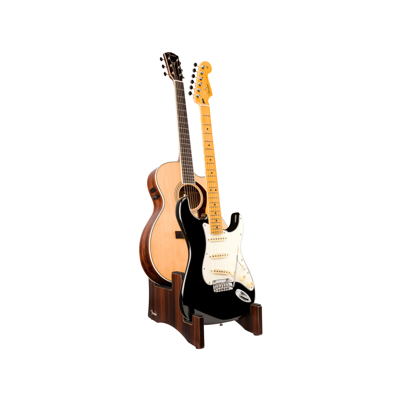 Fender Deluxe Wooden 2-Tier Multi-Stand