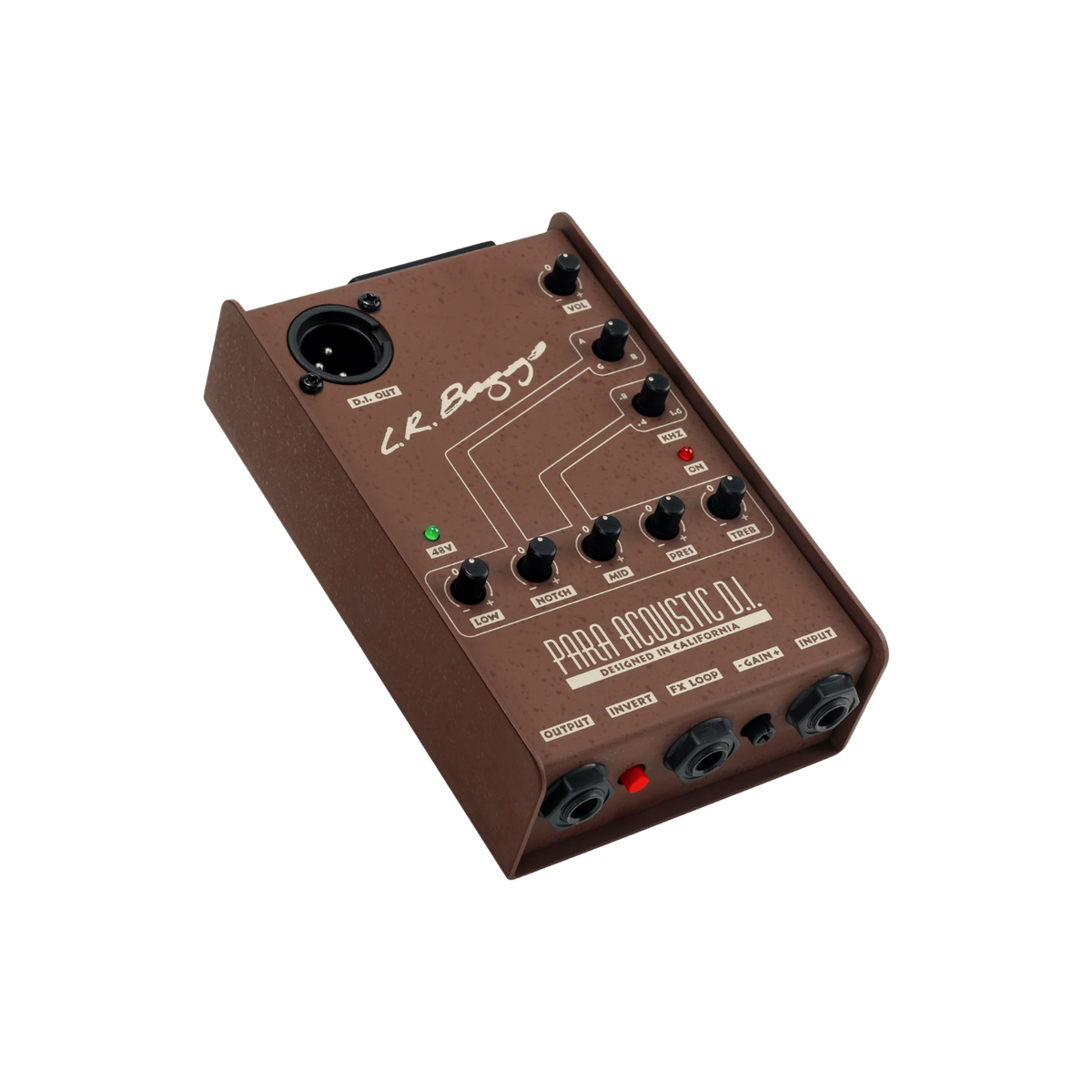 Lr Baggs Para DI Acoustic Guitar Preamp/DI with 5-band EQ