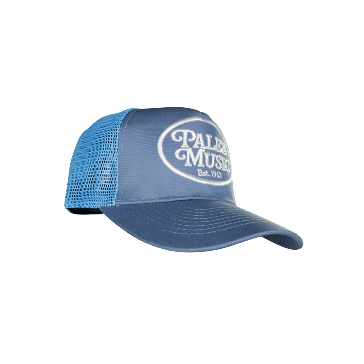 Palen Music Center 5 Panel Trucker Hat - Blue