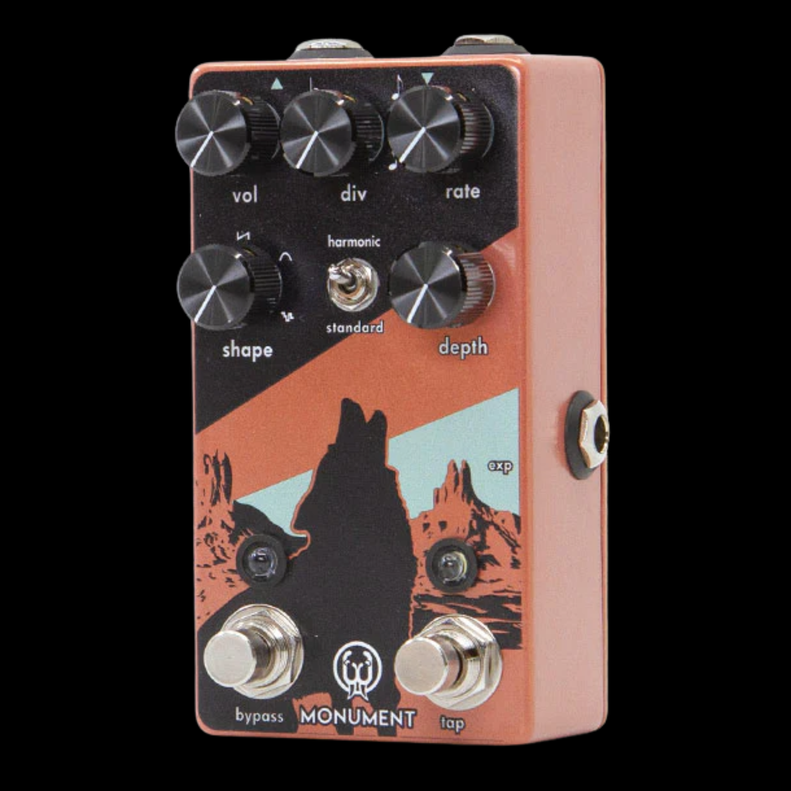 Used Walrus Audio Monument Harmonic Tap Tremolo Pedal V2