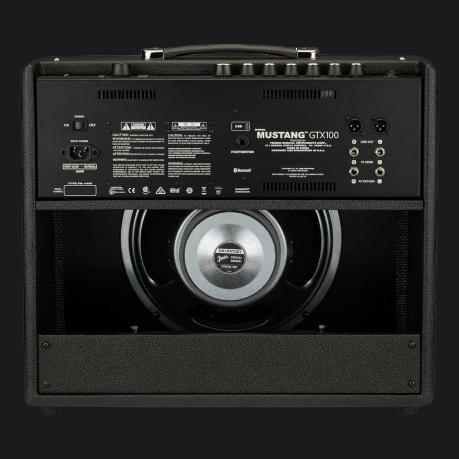 Fender Mustang GTX 100 1x12" 100-watt Combo Amp