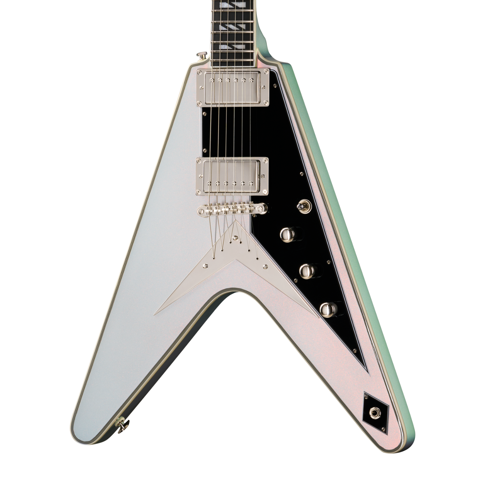 ***PREORDER*** Epiphone Futura Flying V Custom - Quicksilver Shift ***PREORDER***