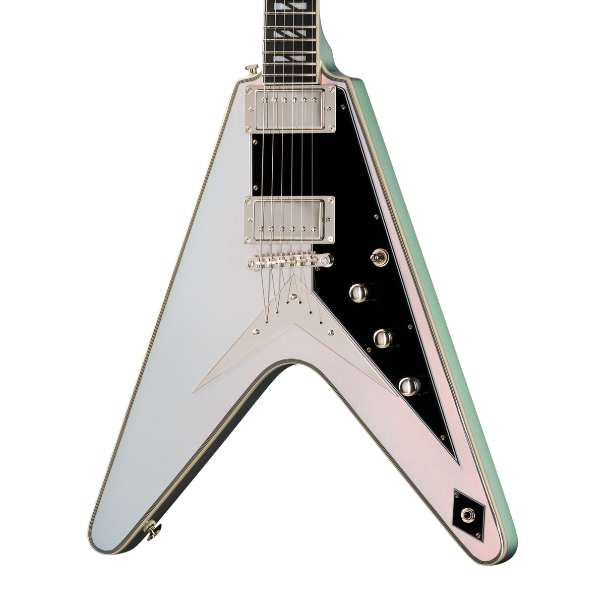 PREORDER*** Epiphone Futura Flying V Custom - Quicksilver Shift ***