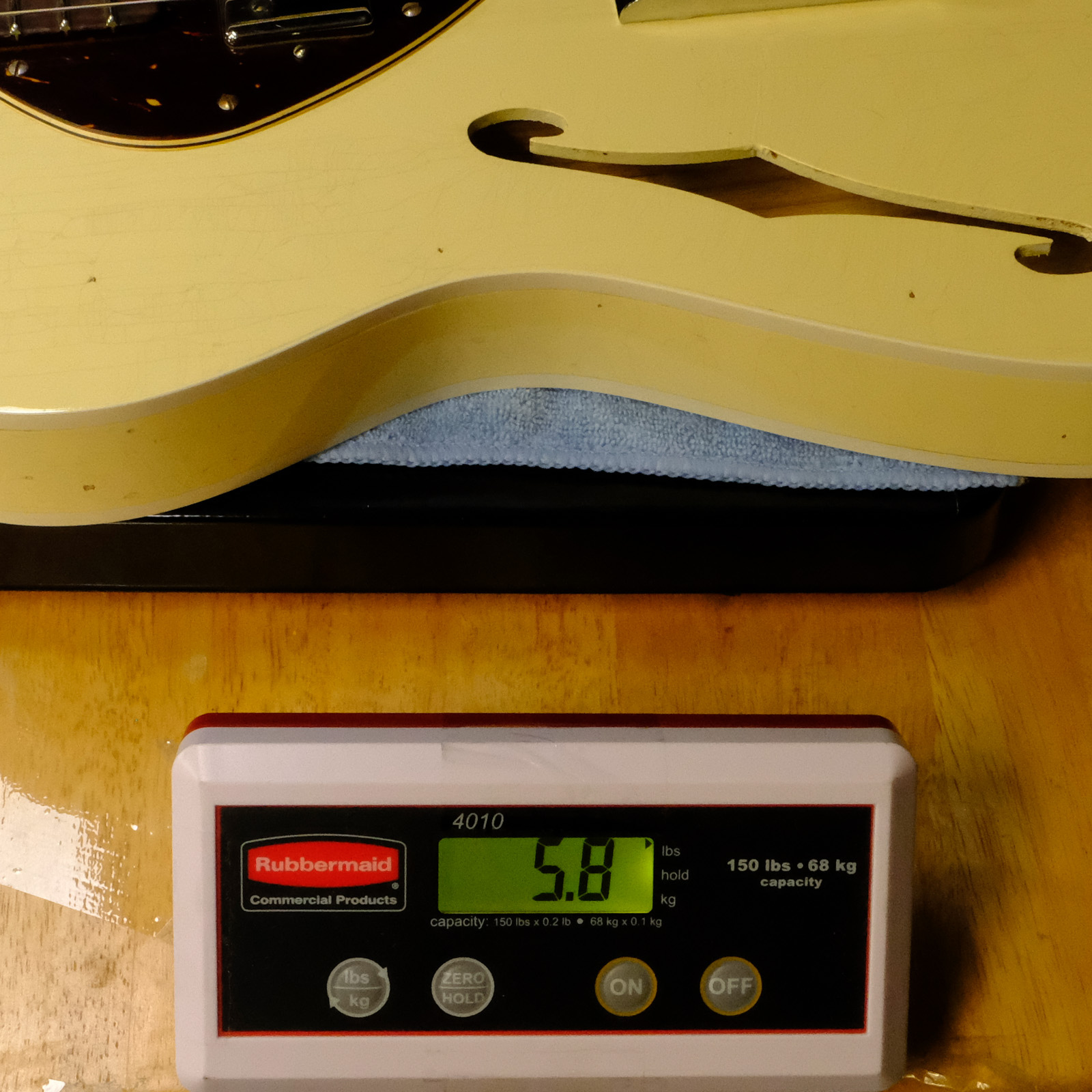 Fender Custom Shop '50s Telecaster Thinline - Vintage White