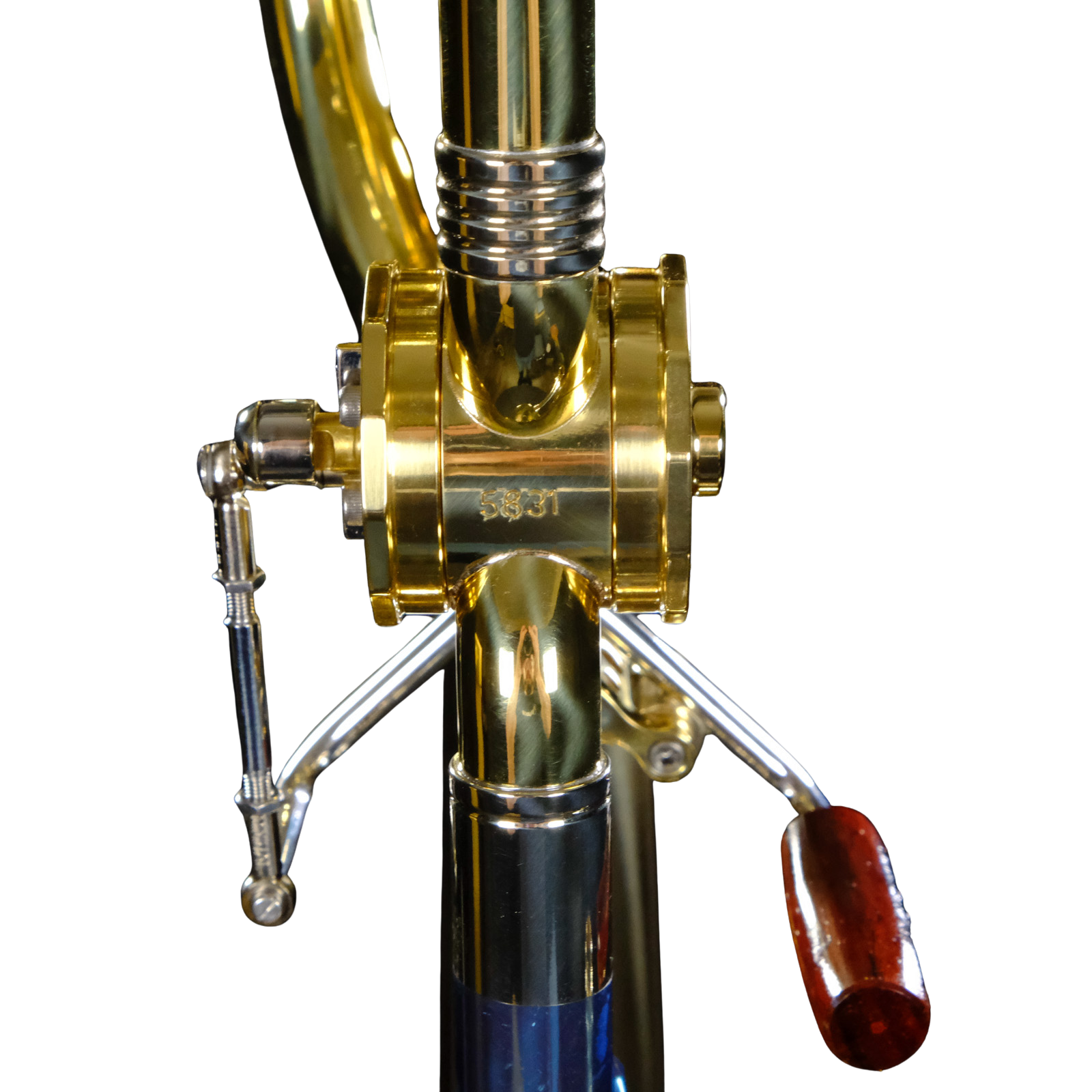 Greenhoe Tenor Trombone w/F Attachment - Gold Brass - GB4-1G