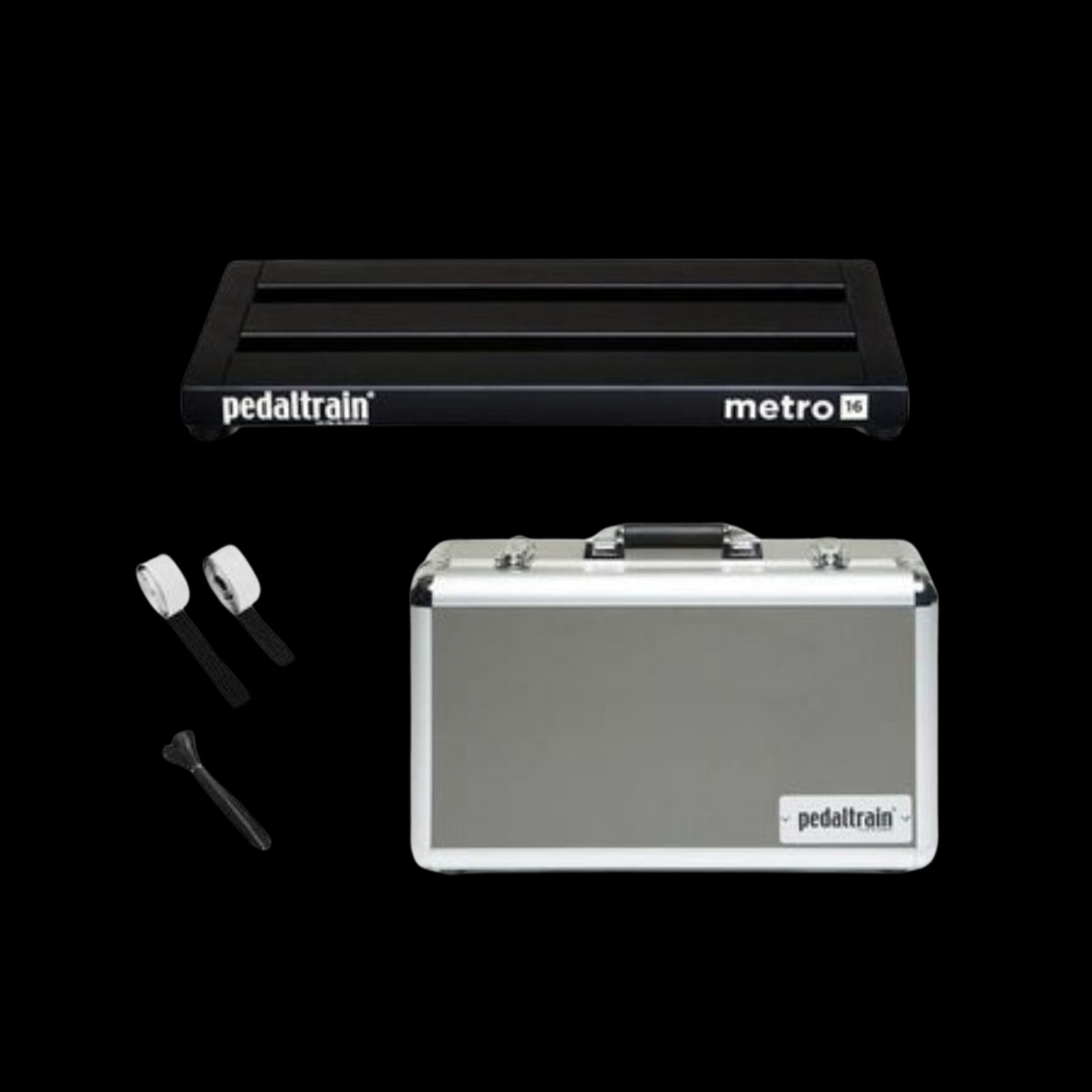 pedaltrain pedal Pedaltrain Metro 16 HC 16"x8" Pedalboard with Hard Case