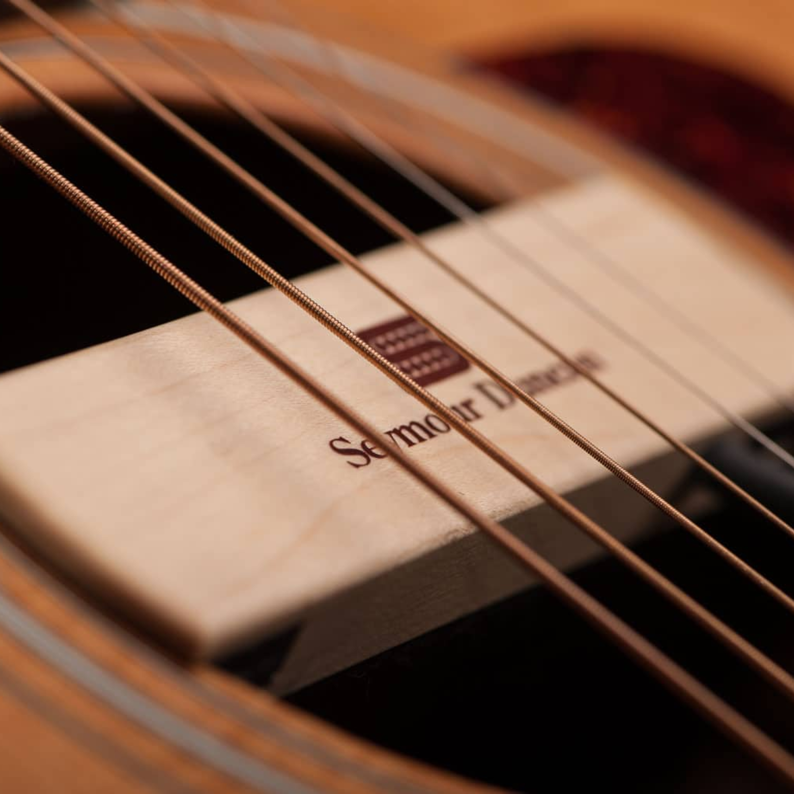 Seymour Duncan SA-3SC Woody Single Coil Acoustic Soundhole Pickup - Maple