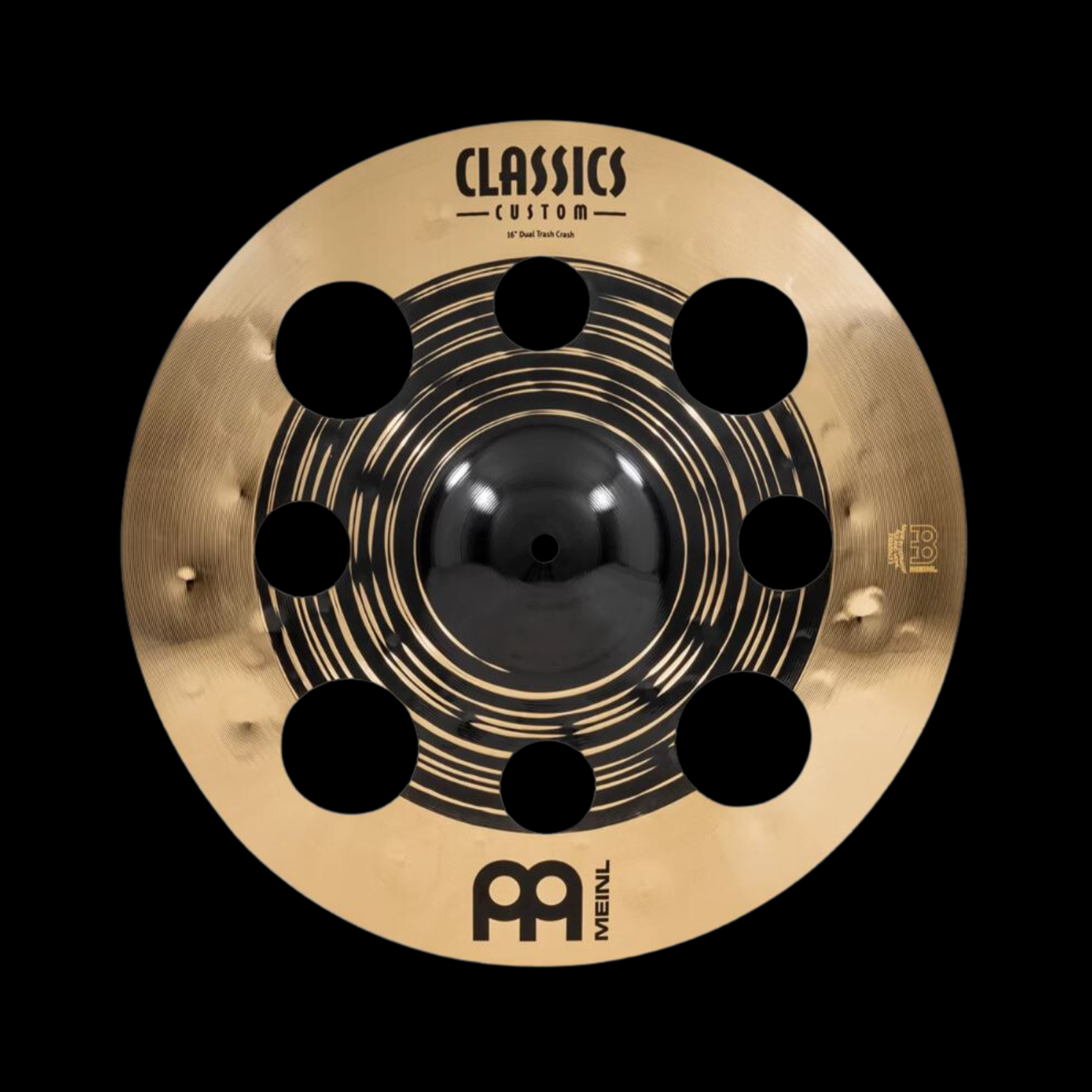 Meinl CC16DUTRC 16" Classics Custom Dual Trash Crash - Palen Music