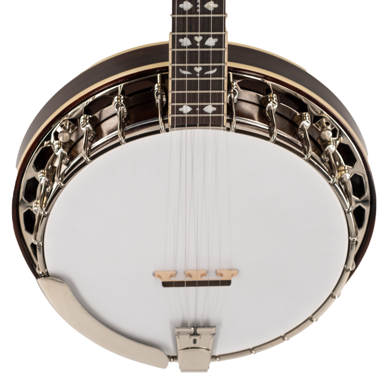 Recording King RKR20 Songster Resonator Banjo - Gloss Mahogany