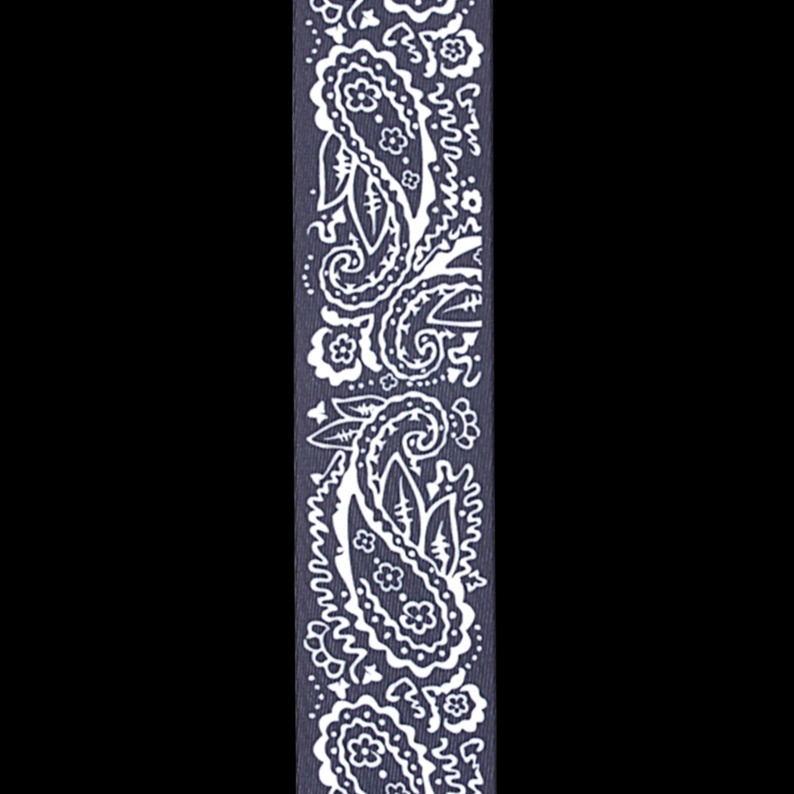 D'addario Printed Polyester Guitar Strap - Blue Paisley