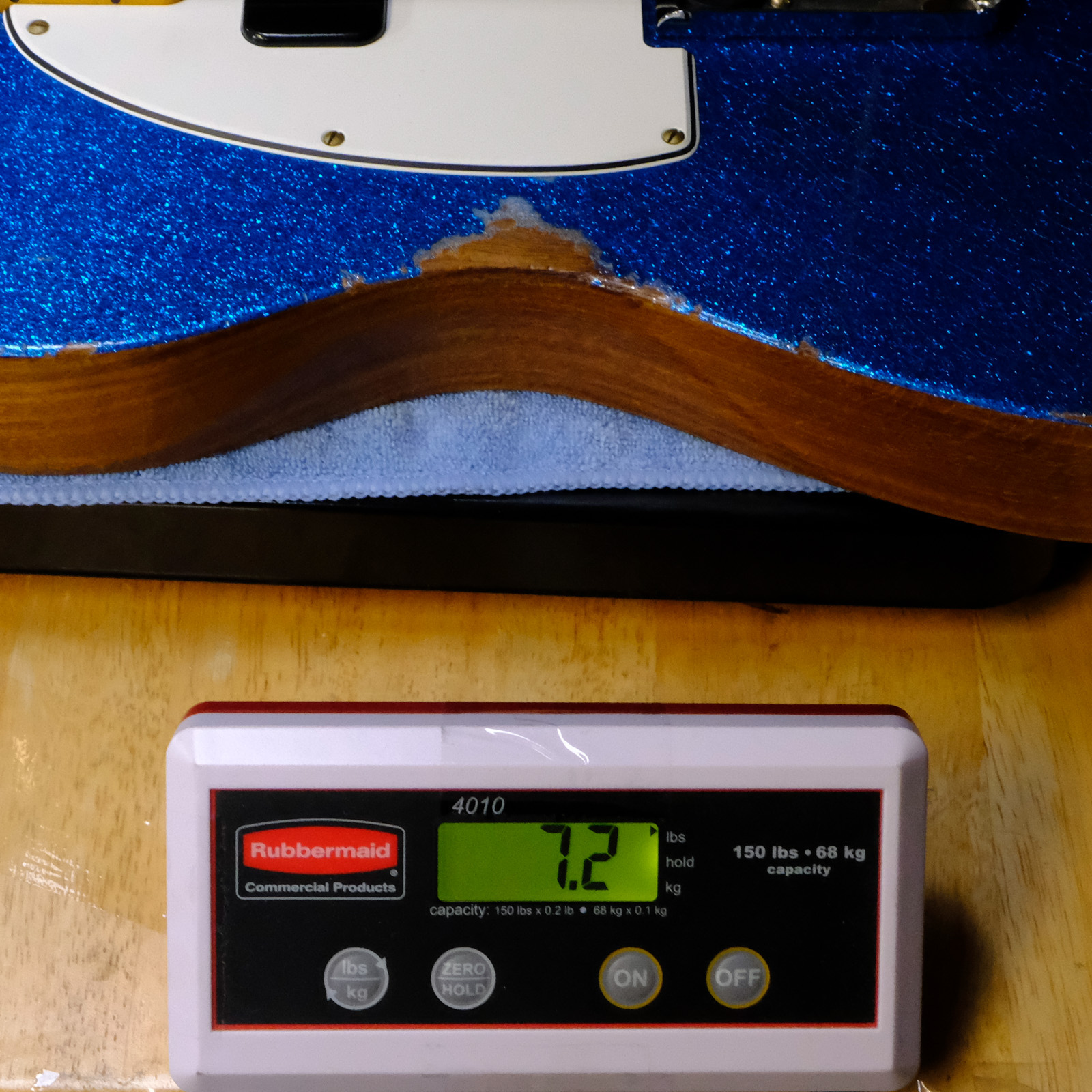 Fender Custom Shop '51 Nocaster Relic - Blue Sparkle