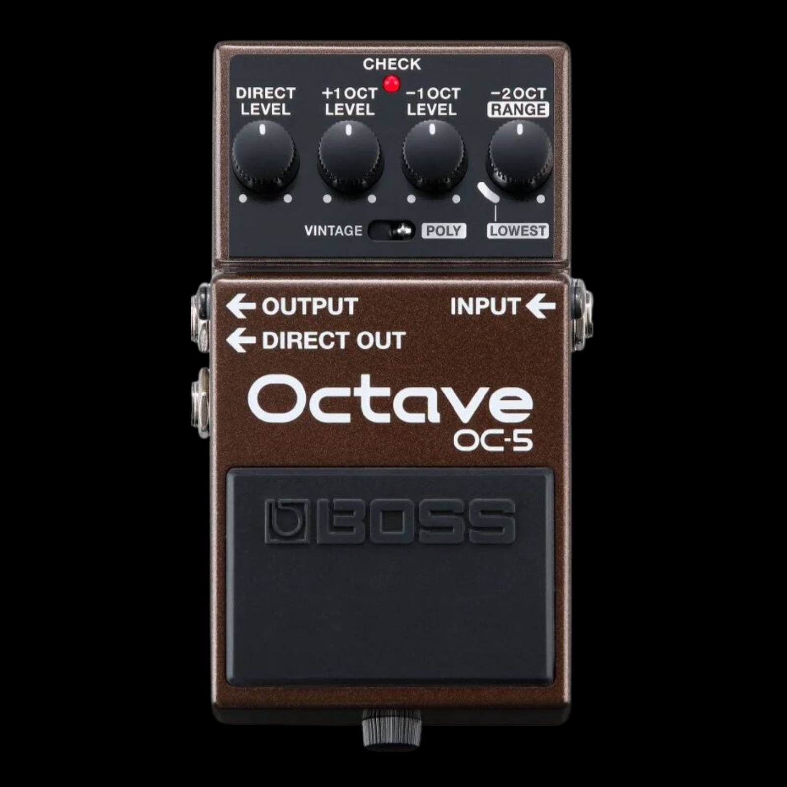 Boss OC-5 Polyphonic Guitar/Bass Octave Pedal Boss OC-5 Polyphonic Guitar/Bass Octave Pedal