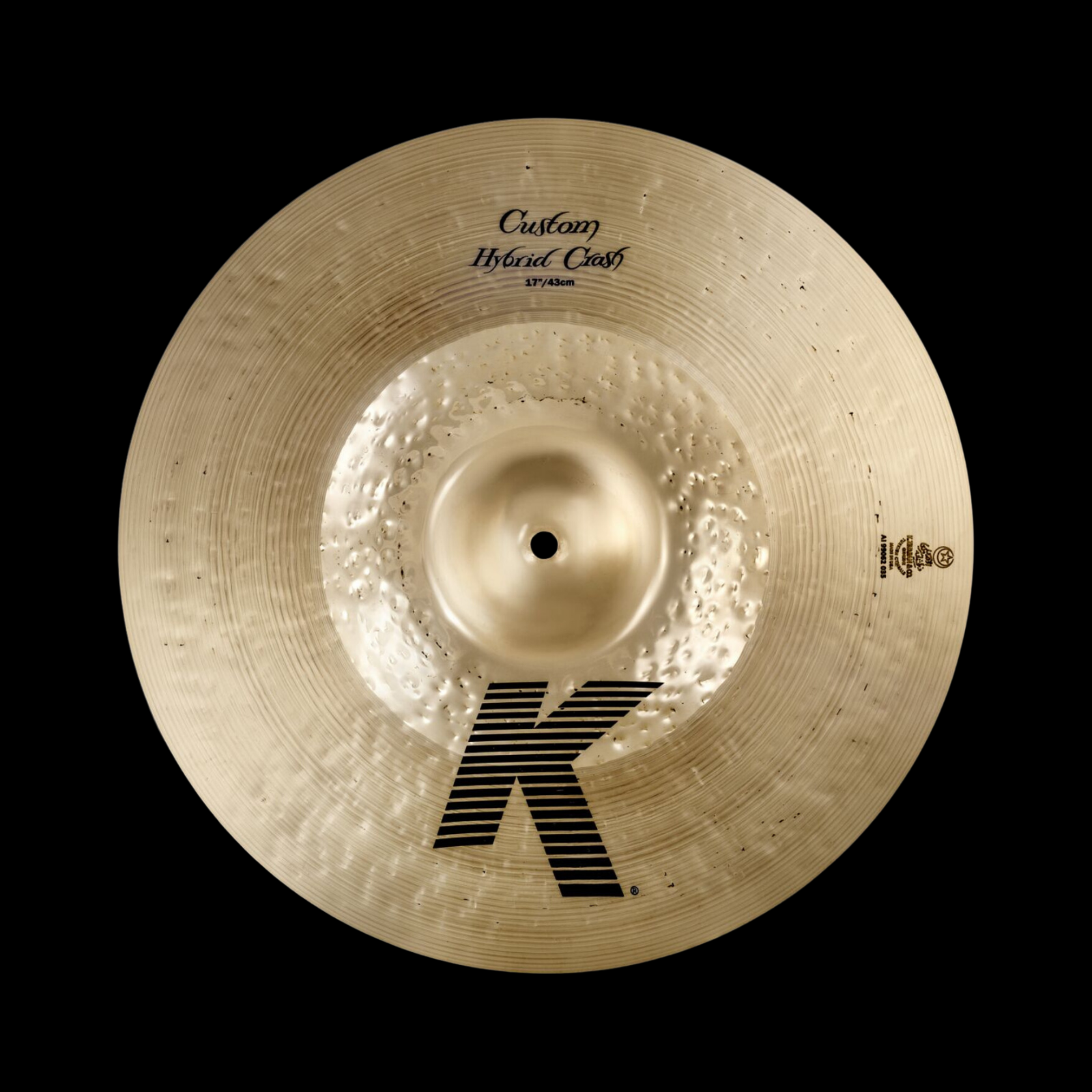 Zildjian K1217 17" K Custom Hybrid Crash - Palen Music