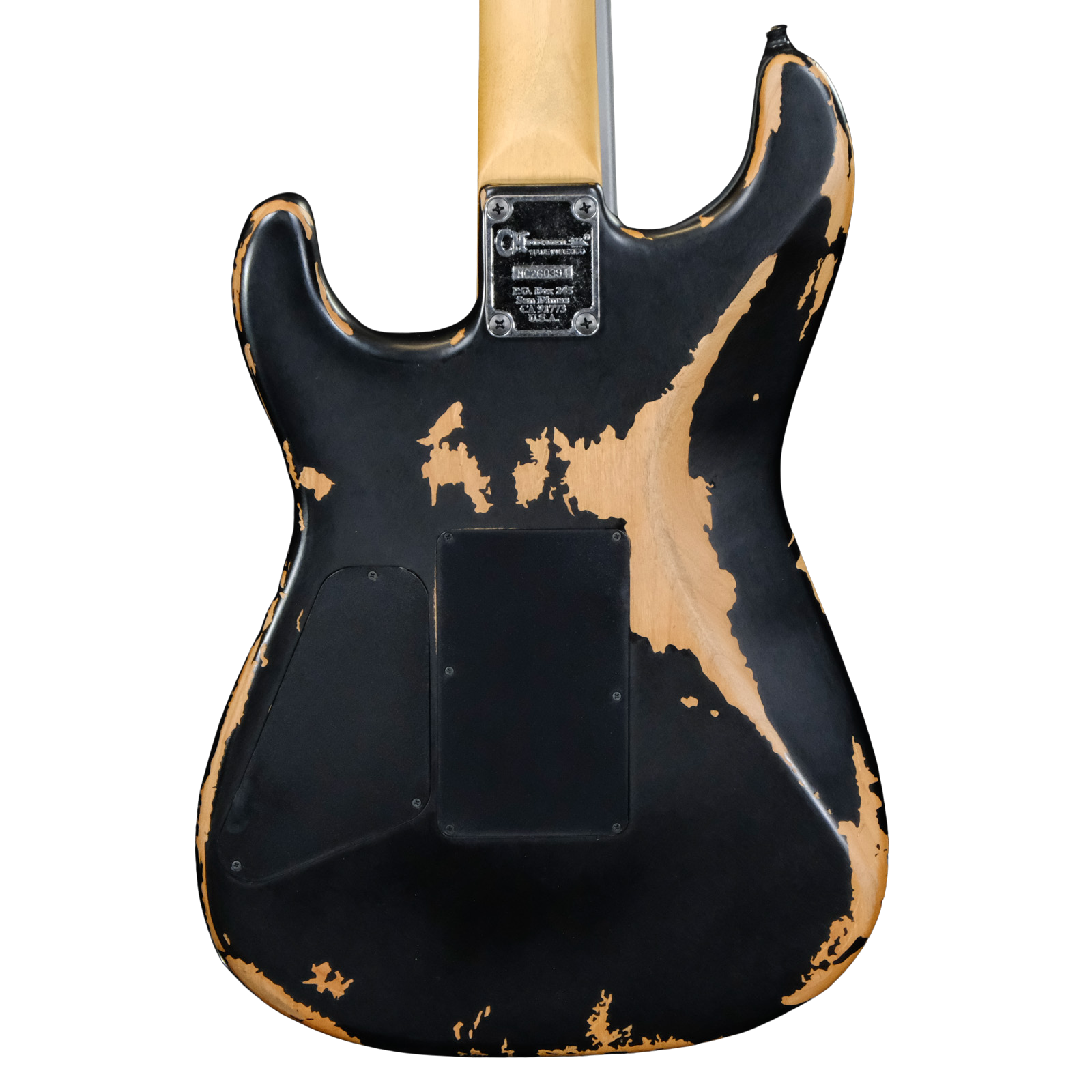 Charvel Pro-Mod Relic San Dimas Style 1 HH FR PF - Weathered Black