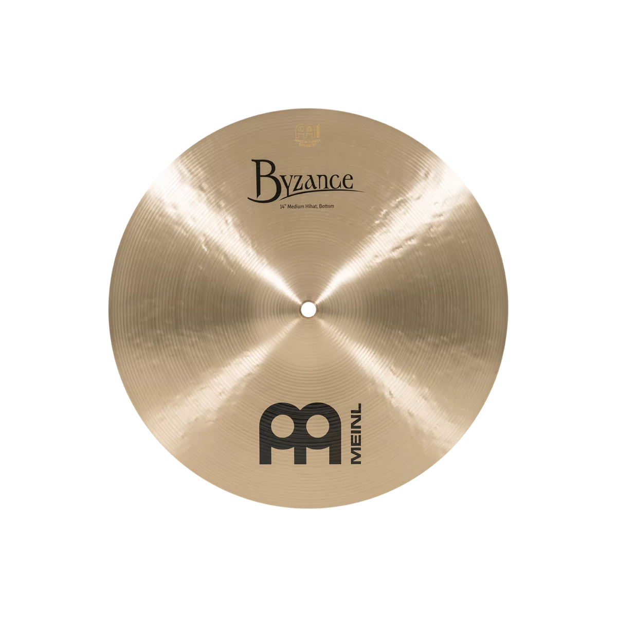 Meinl B14MH 14" Byzance Traditional Medium Hi Hat Pair