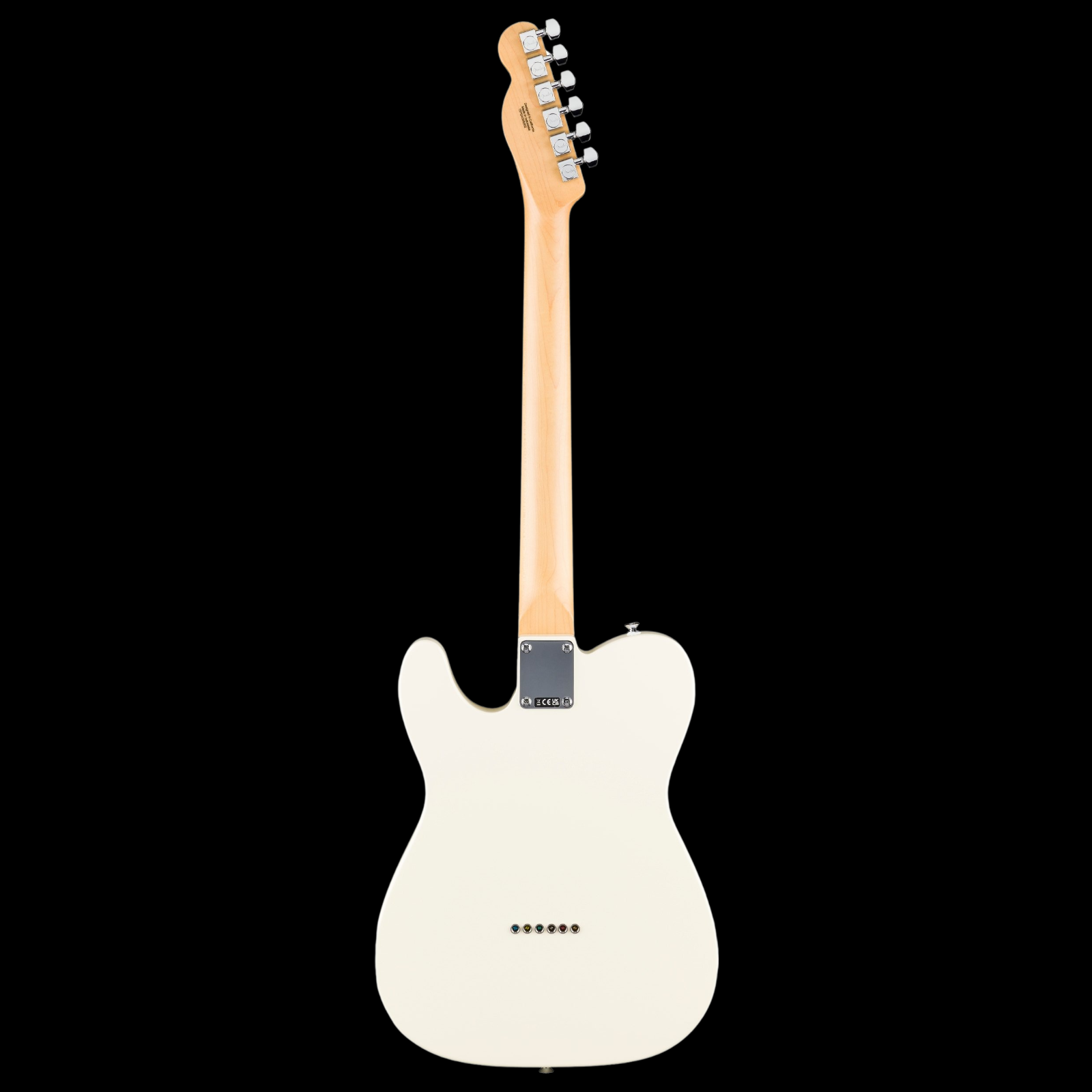 Fender Standard Telecaster Electric Guitar - Olympic White, Laurel Fingerboard, White Pickguard