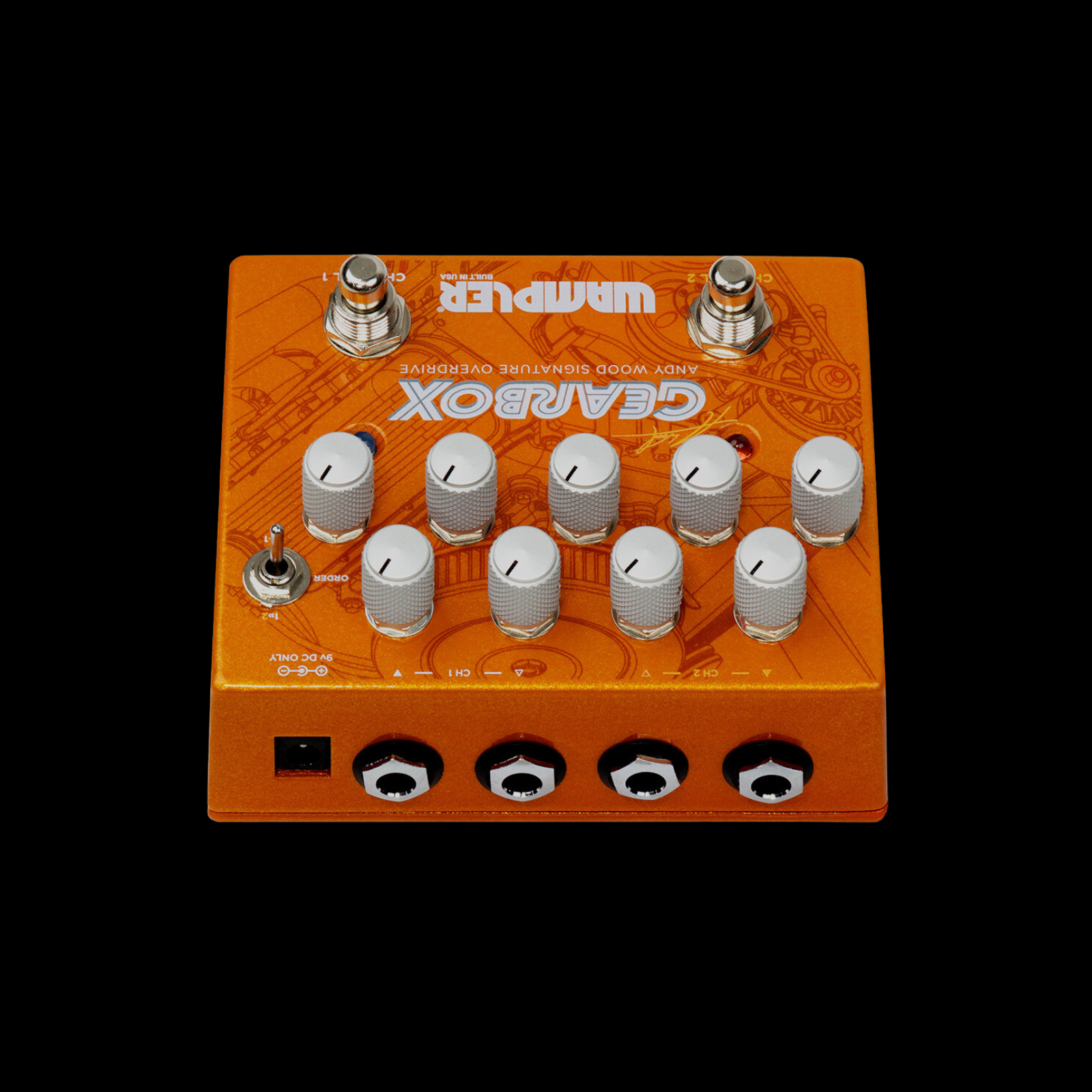 Wampler Gearbox Andy Wood Signature Overdrive Pedal - Palen Music