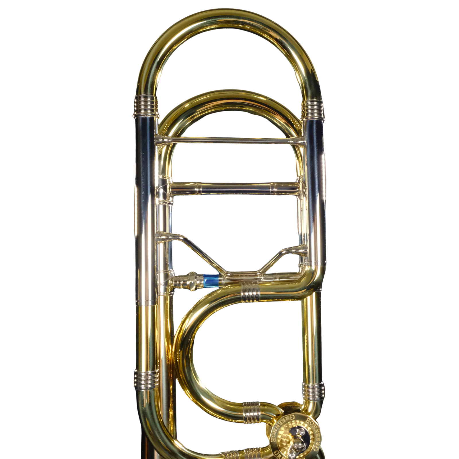 Greenhoe Tenor Trombone w/F Attachment - Gold Brass - GB4-1G