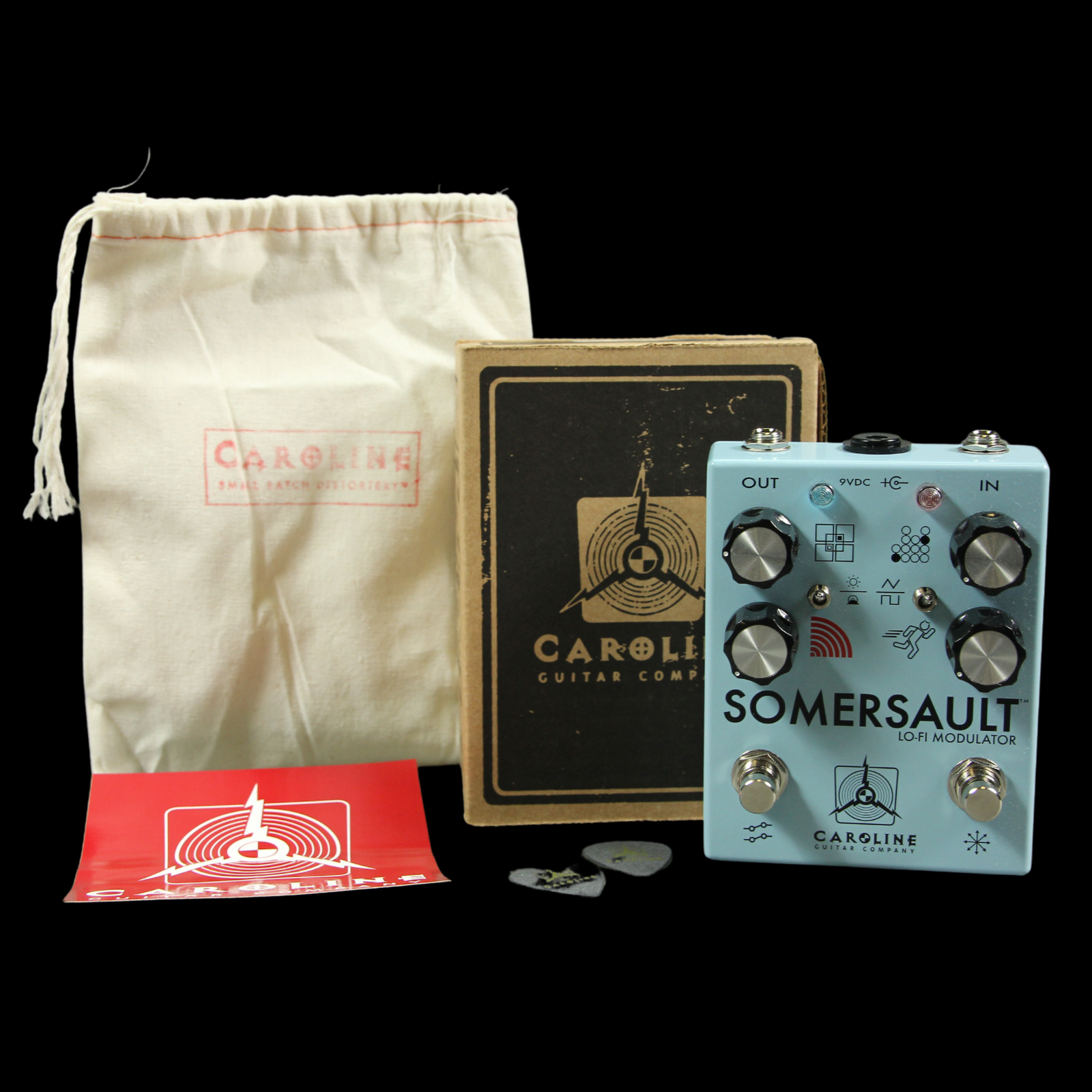 Caroline Somersault Lo-Fi Modulator Guitar Pedal