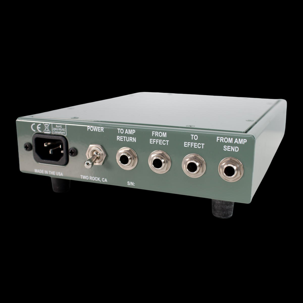Two-Rock Tube Buffered Effects Loop Interface - Green