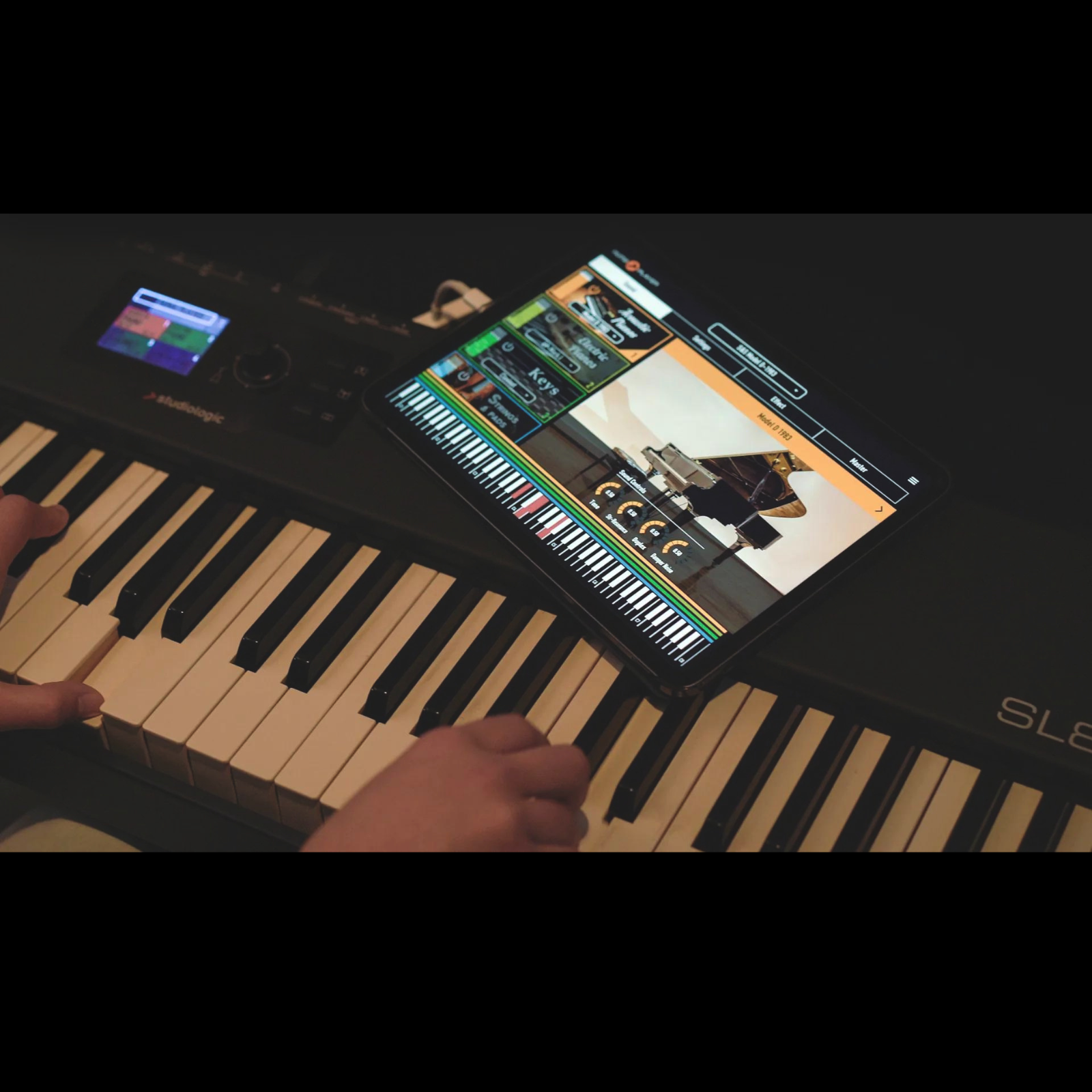 Studiologic SL73 Studio Hammer Action Keyboard Controller - Palen Music