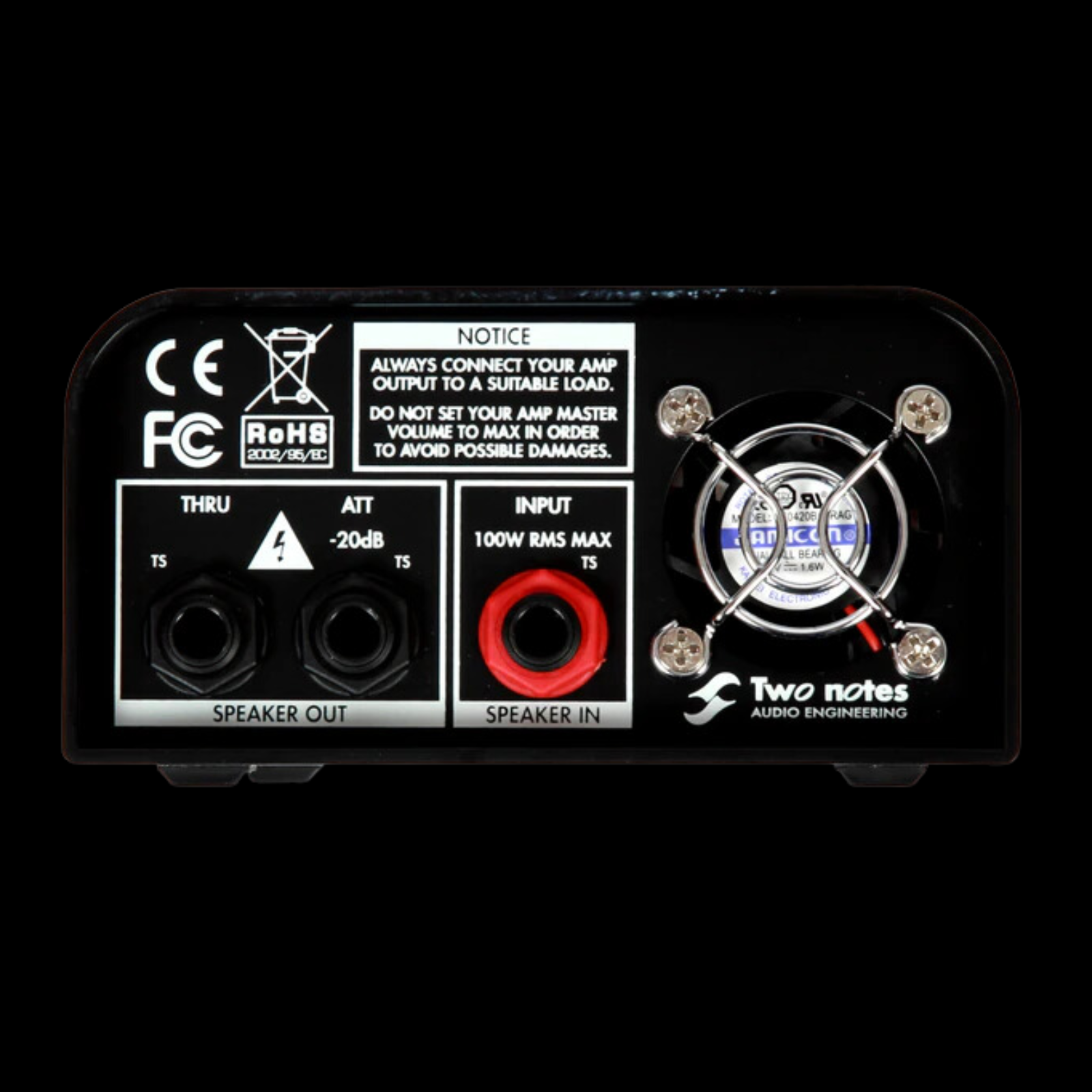 Two-Notes Torpedo Captor 16-ohm Reactive Loadbox
