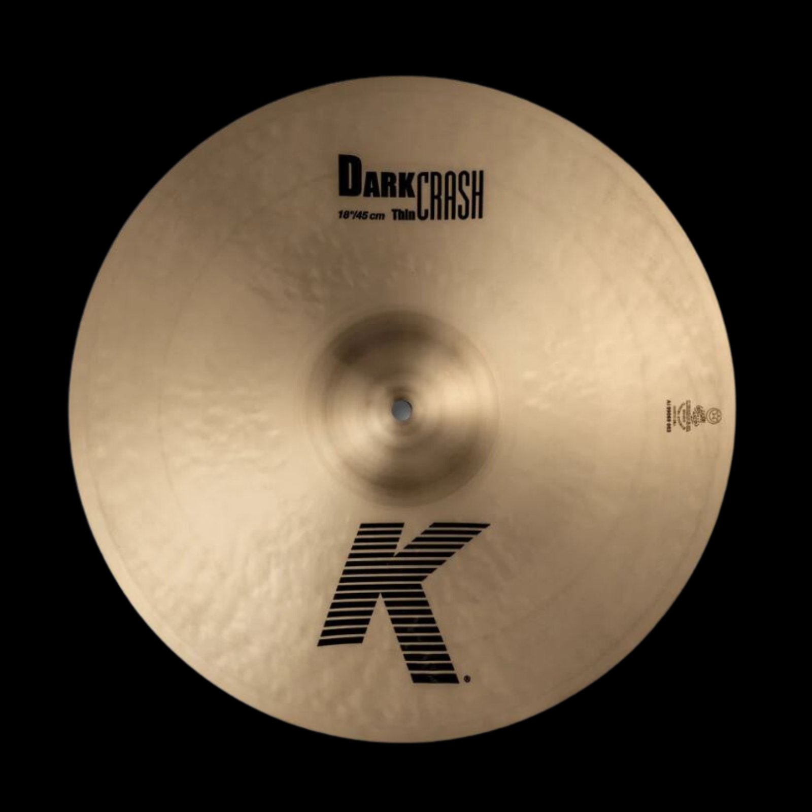 Zildjian K0904 18" K Dark Thin Crash - Palen Music