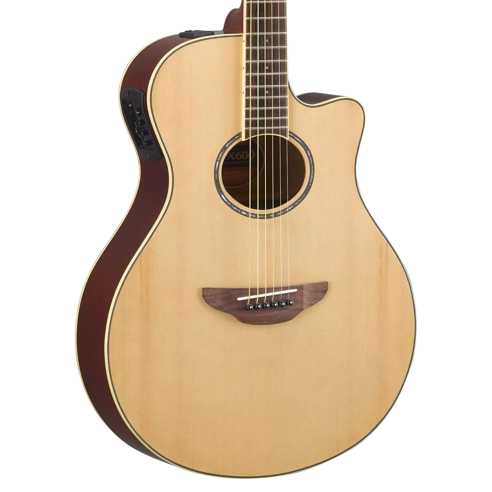 Yamaha APX600 Thinline Acoustic-Electric Guitar - Natural