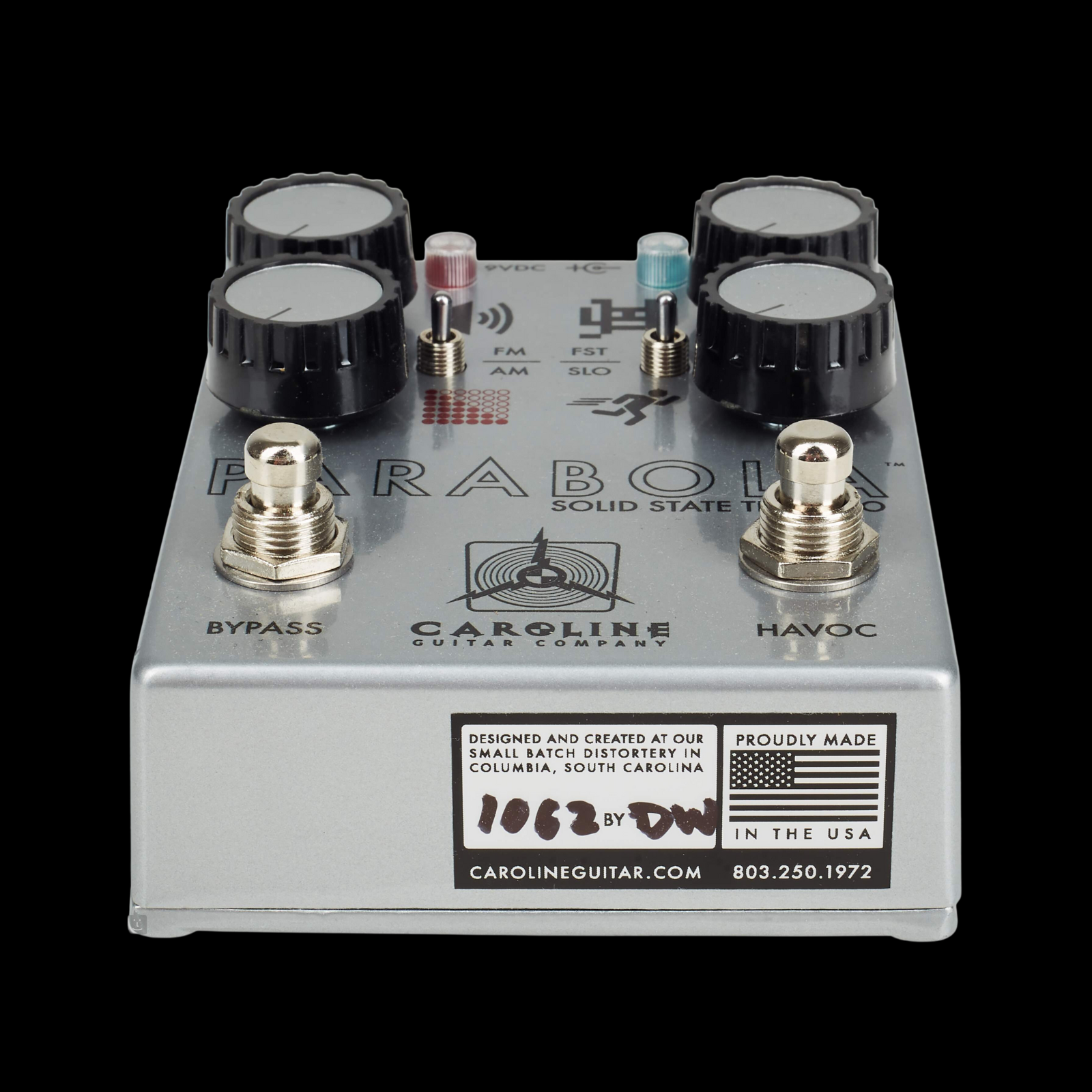 Caroline Parabola Tremolo Pedal - Palen Music