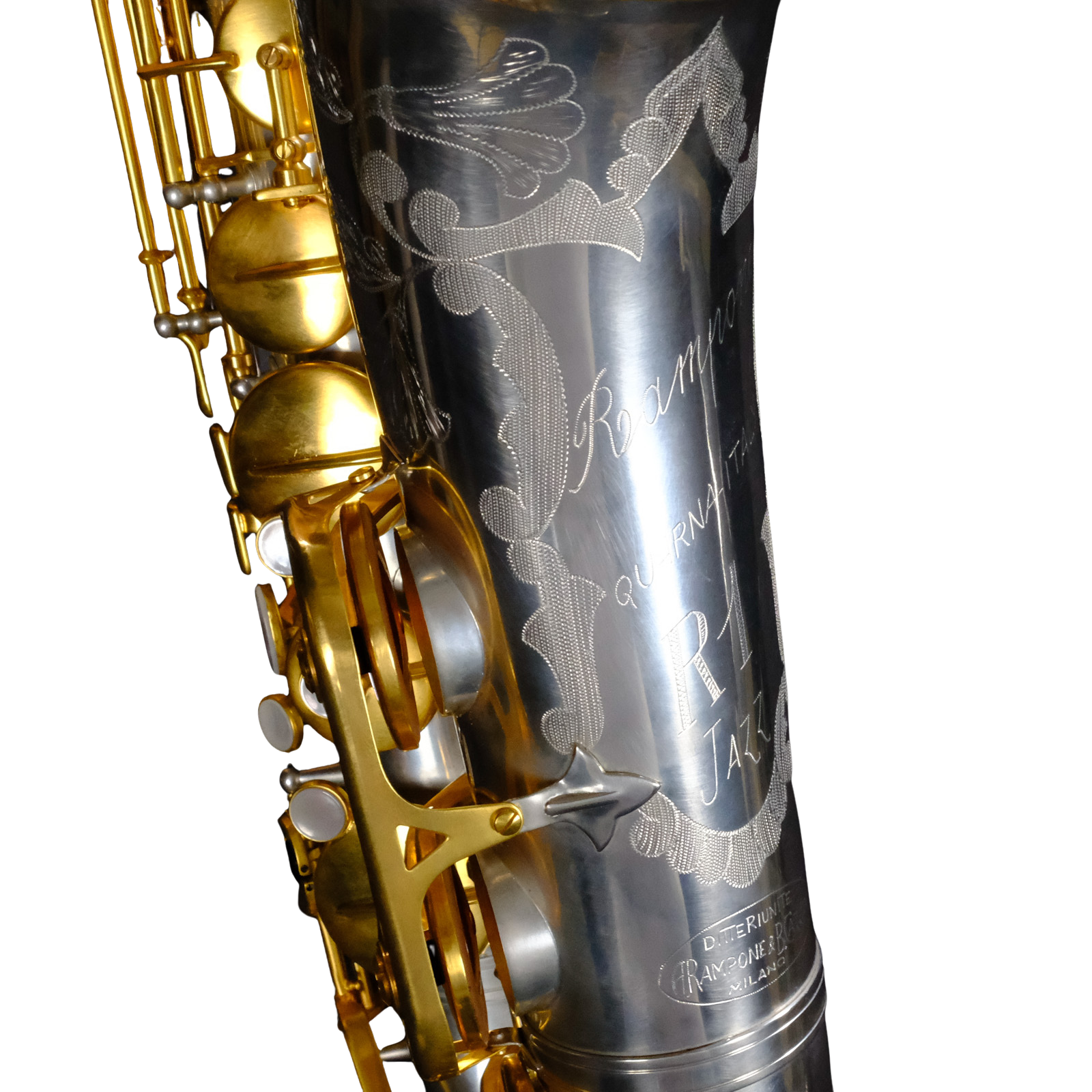 R1 Jazz Tenor Saxophone - Silver & Gold - 2008/J/AUG