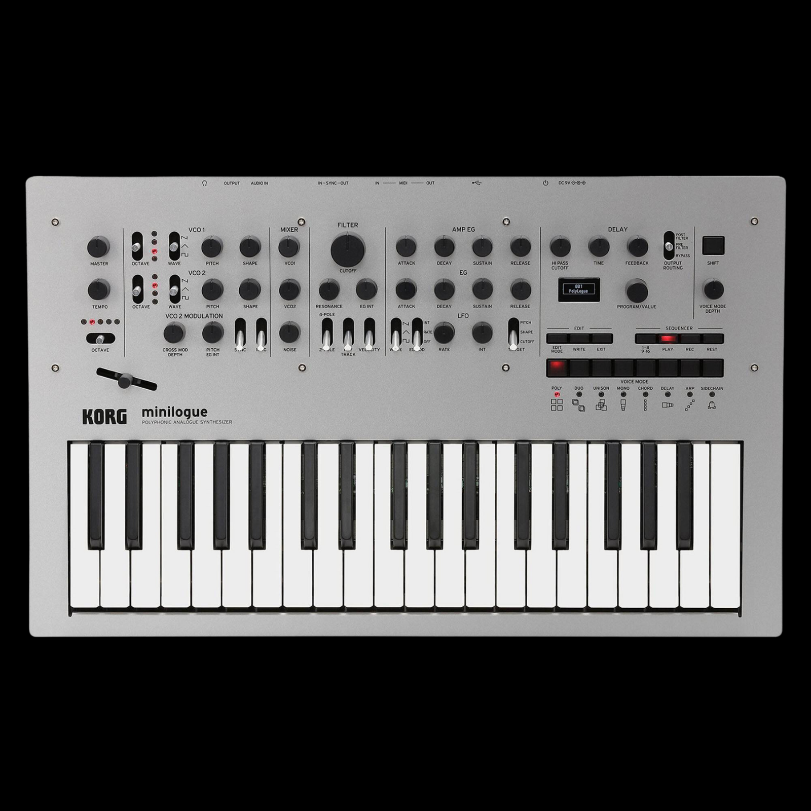 Korg minilogue 4-voice Analog Synthesizer - Palen Music