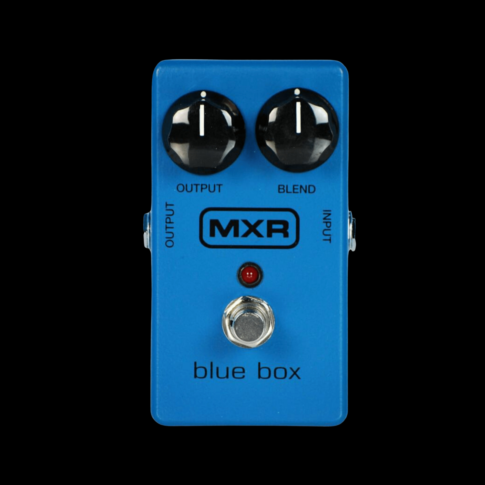 blue box guitar pedal MXR M103 Blue Box Octave Fuzz Distortion Pedal