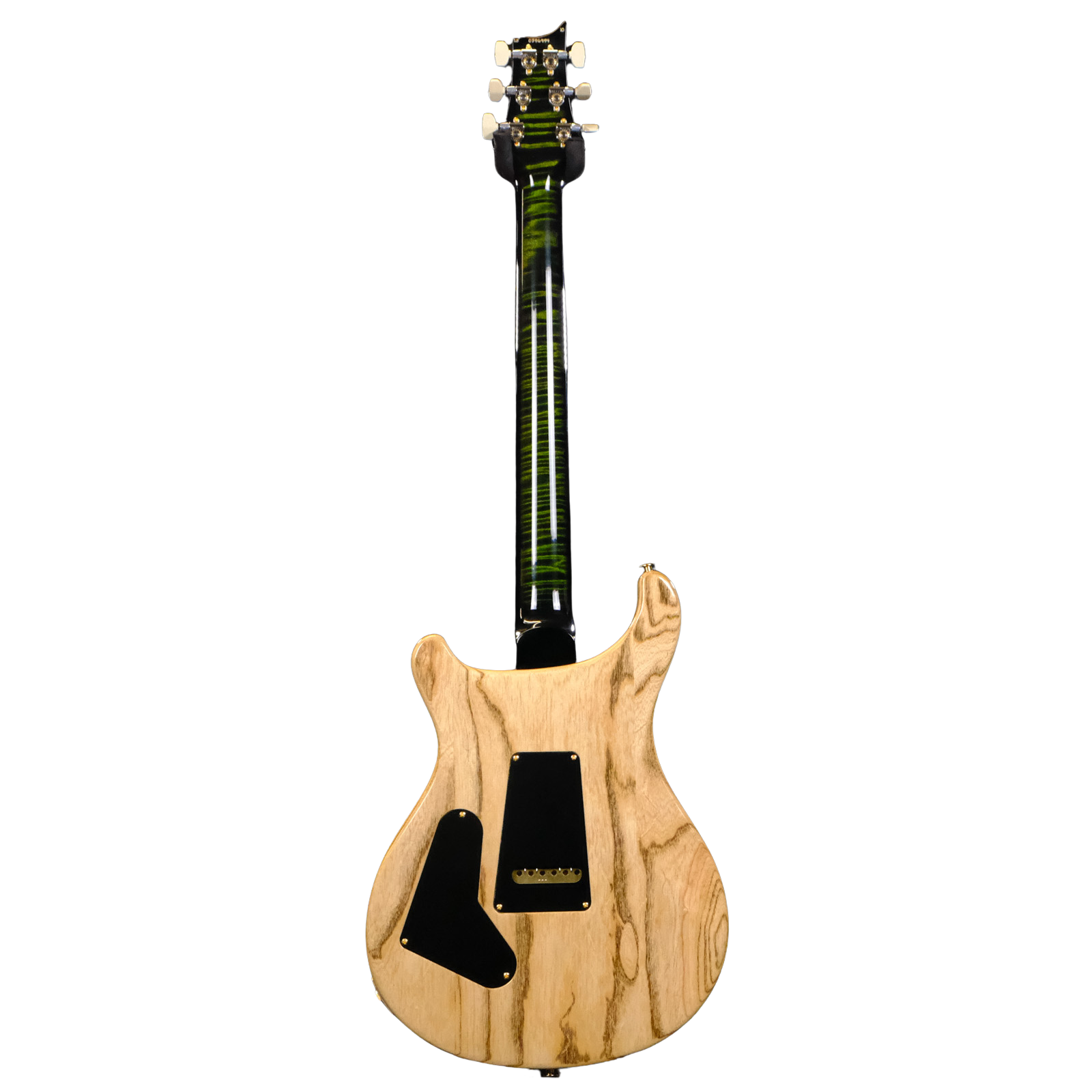 PRS Wood Library Custom 24 Quilt Electric Guitar - Jade/Charcoal Burst