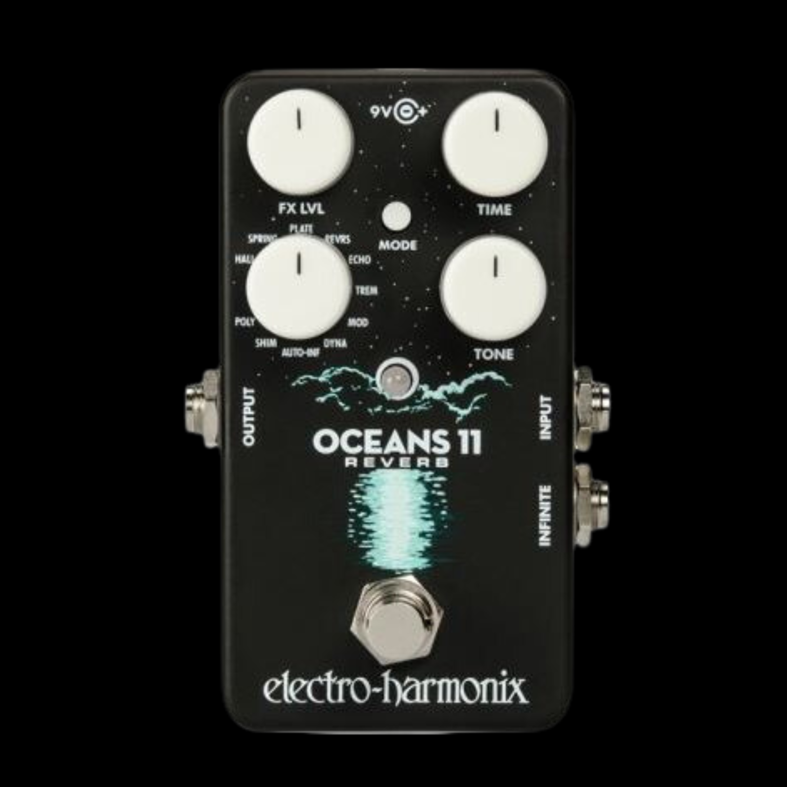 Electro-Harmonix Oceans 11 Reverb Pedal Electro-Harmonix Oceans 11 Reverb Pedal