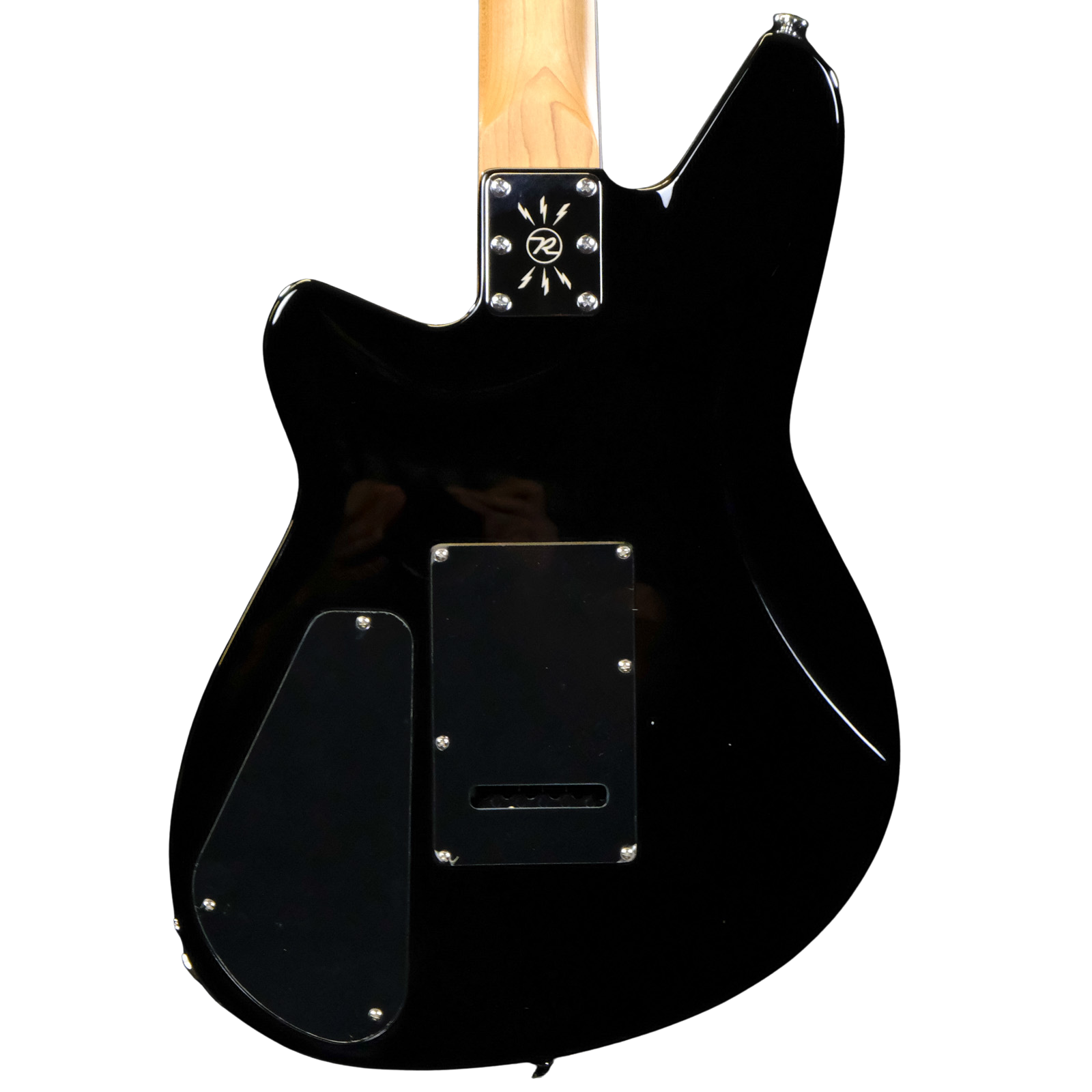 Reverend Descent W Baritone Electric Guitar - Midnight Black