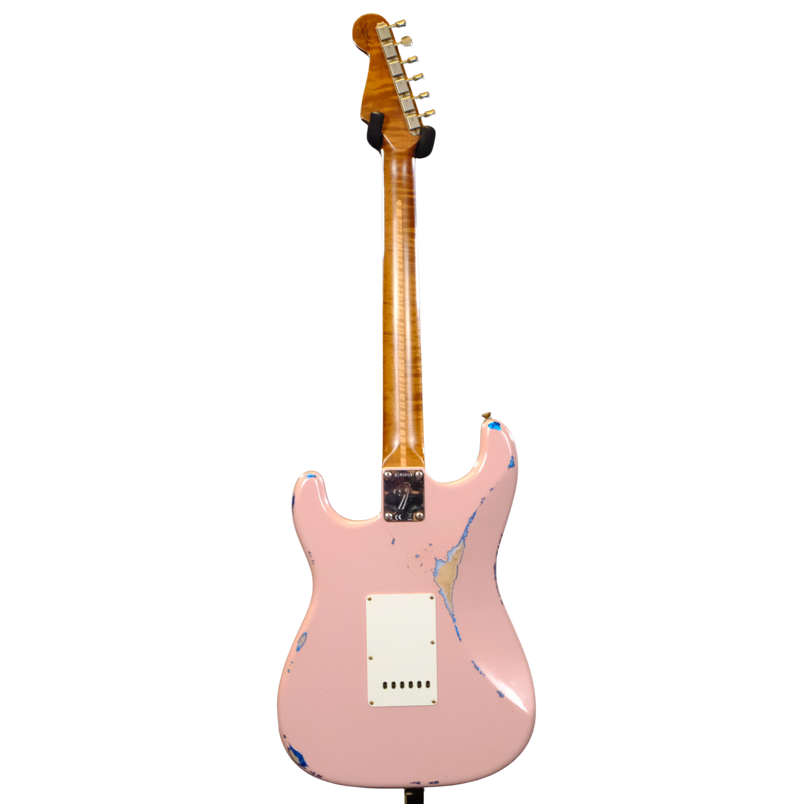 Fender Custom Shop '60 Strat Relic HSS - Shell Pink over Blue Sparkle