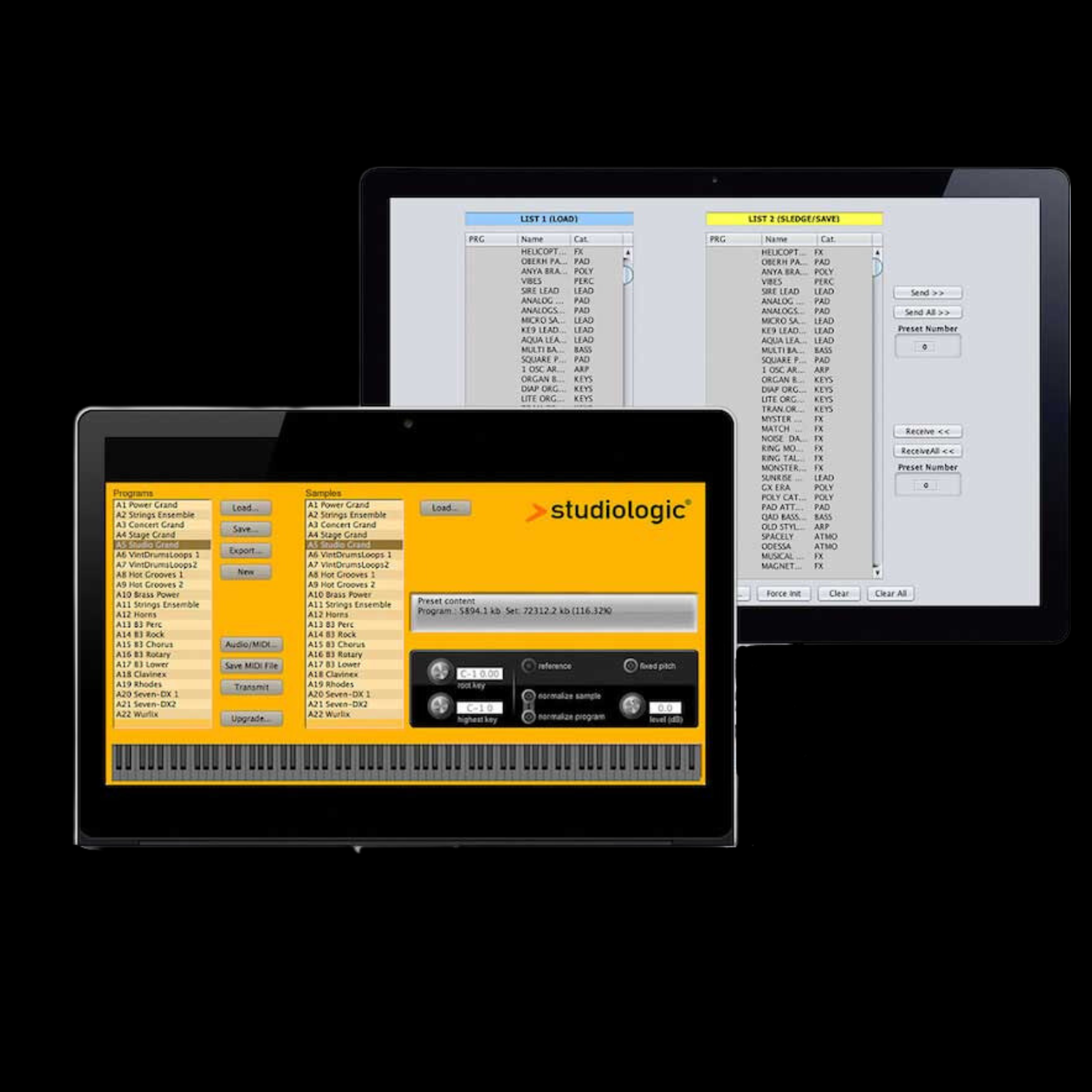 Studiologic Sledge 2.0 Black Virtual Analog Synthesizers - Palen Music