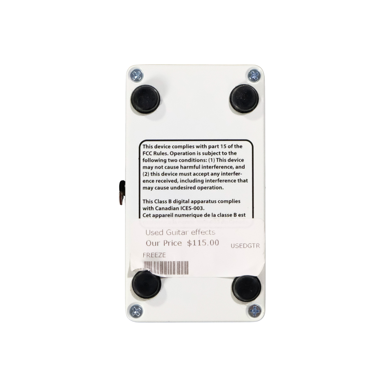 Used Electro Harmonix Freeze Sound Retainer Pedal