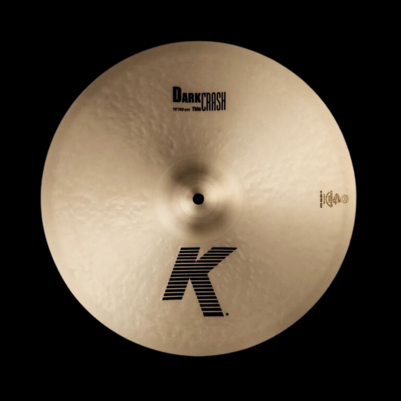 Zildjian K0902 16" K Dark Thin Crash - Palen Music