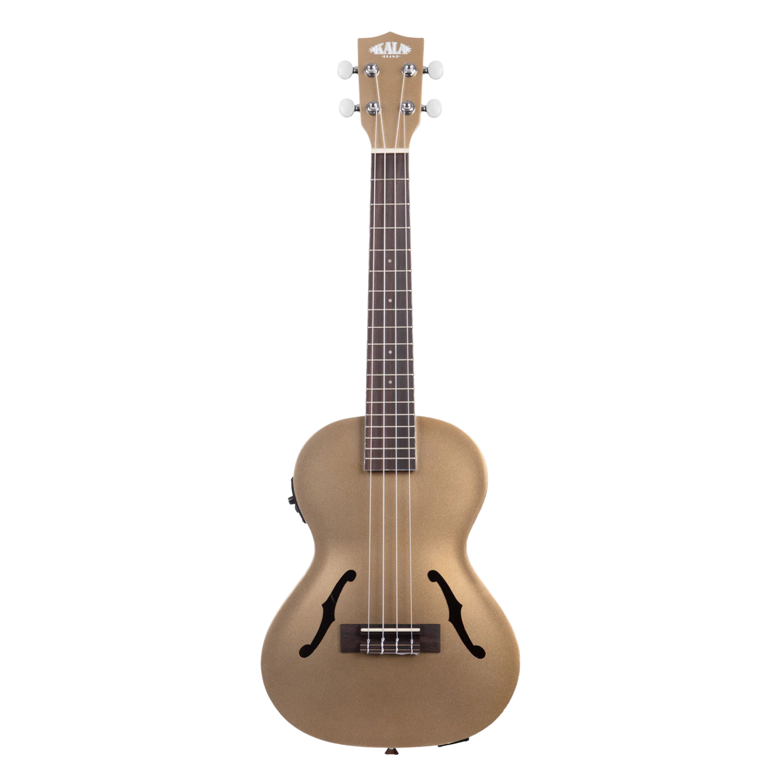 Kala KA-JTE-KZGD Archtop Tenor Ukulele - Kalamazoo Gold