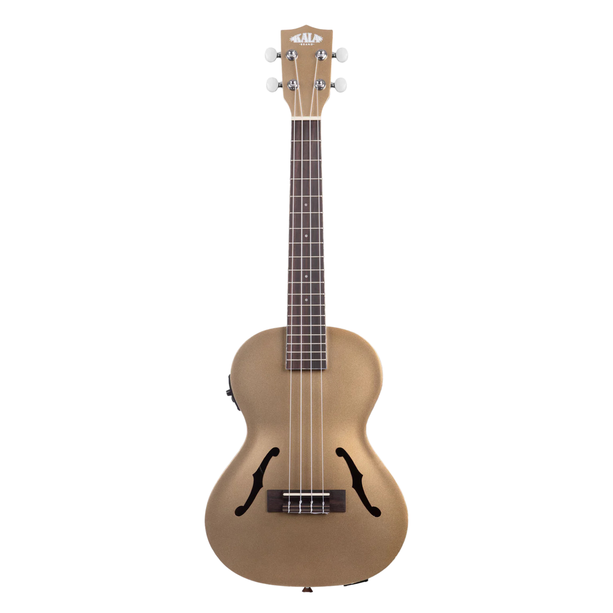 Kala KA-JTE-KZGD Archtop Tenor Ukulele - Kalamazoo Gold