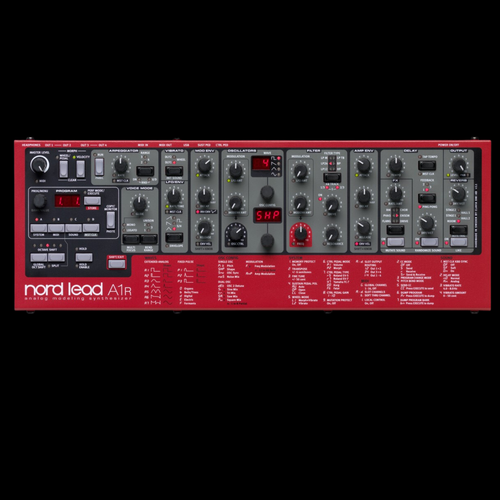 Nord Lead A1 Analog Modeling Synthesizer - Palen Music
