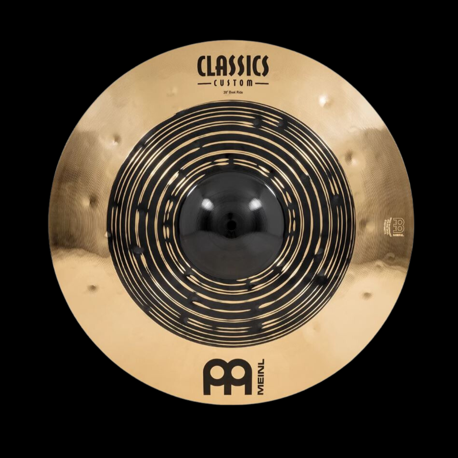 Meinl CC20DUR 20" Classics Custom Dual Ride - Palen Music