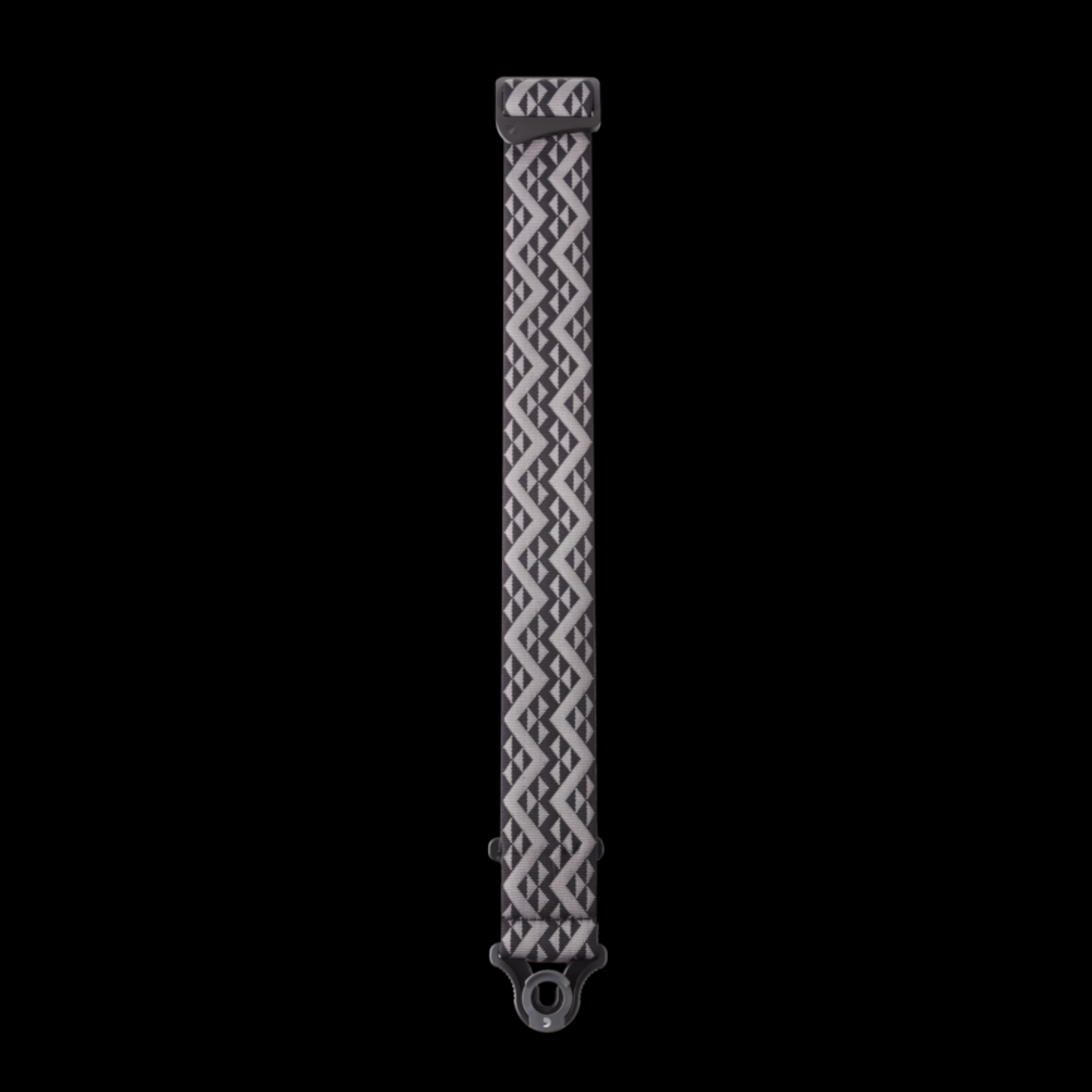 D'Addario Auto Lock Padded Strap Black/Grey - Palen Music