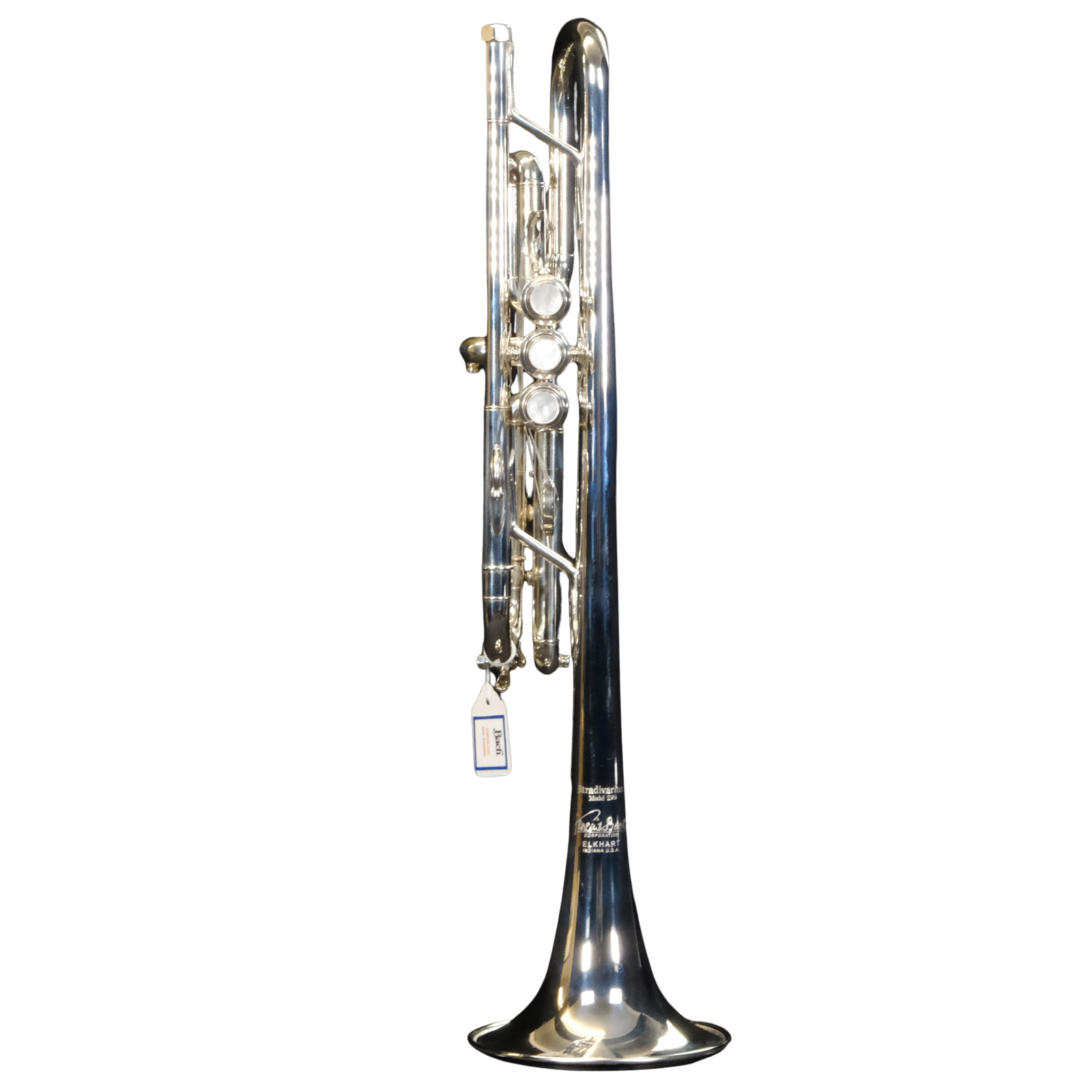 Bach Stradivarius C190SL229 Professional C Trumpet - Silver Plated