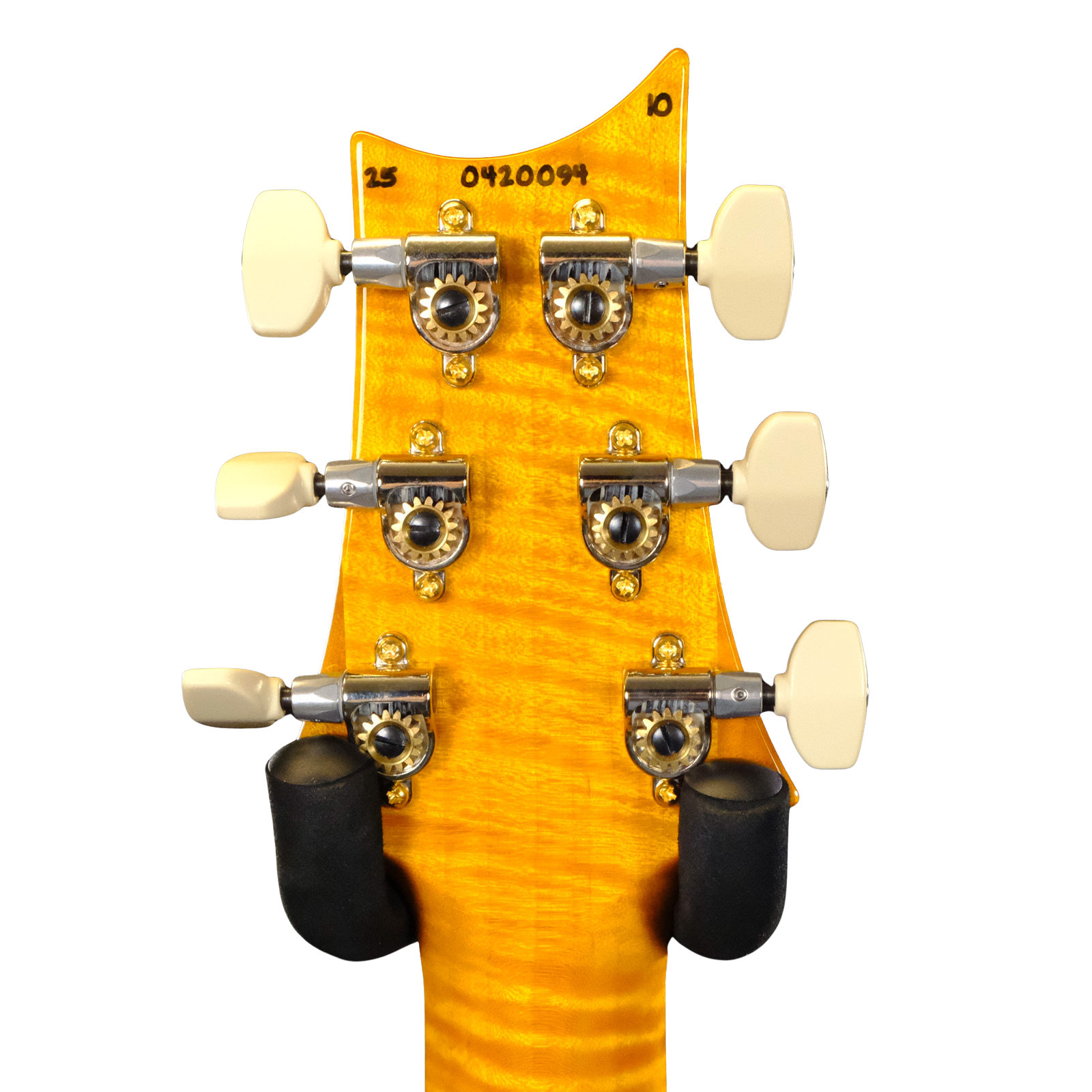 PRS Wood Library Modern Eagle V Quilted Maple - Santana Yellow