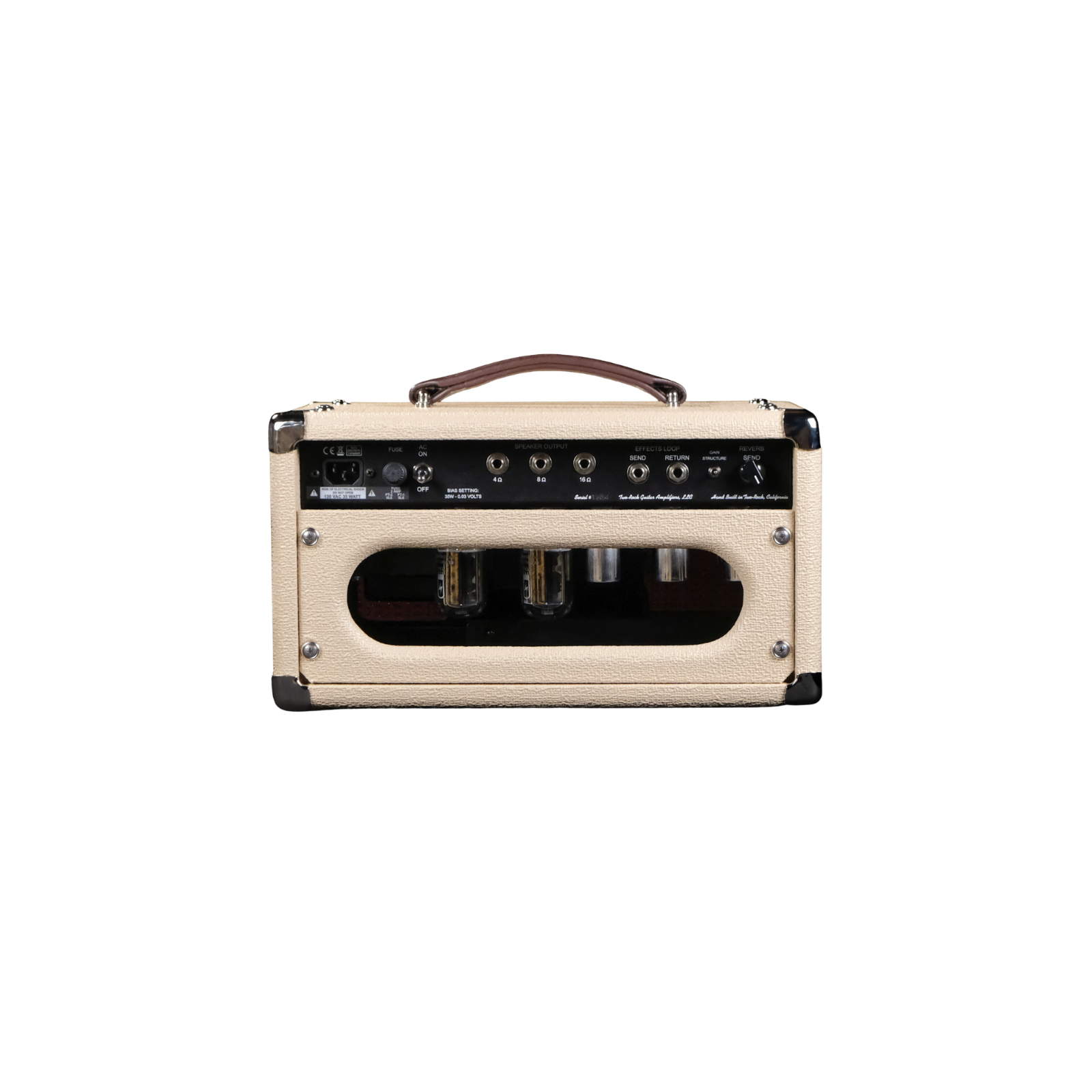 Two-Rock Studio Signature Head Amp - Blonde Tolex with Black Face, Oxblood Cloth