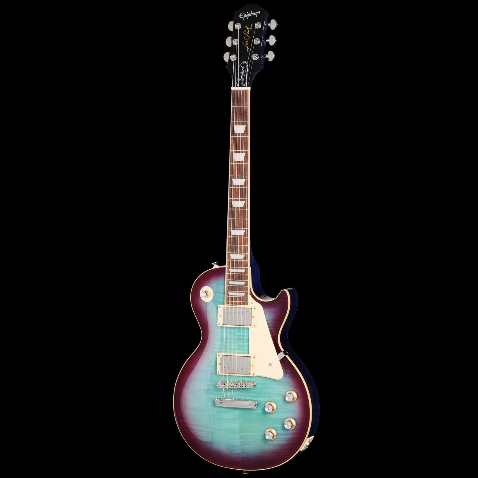 Epiphone Les Paul Standard '60s Figured Top Electric Guitar - Blueberry Burst